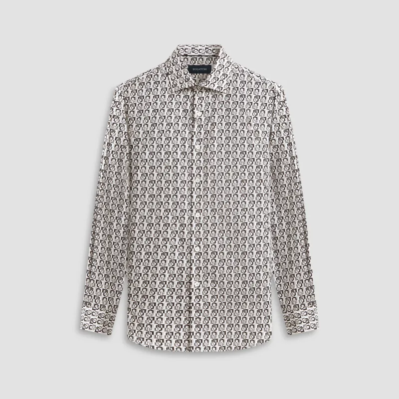 Axel Chain Link Shirt sold by Bugatchi