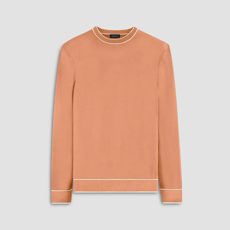 Solid Crew Neck Sweater sold by Bugatchi
