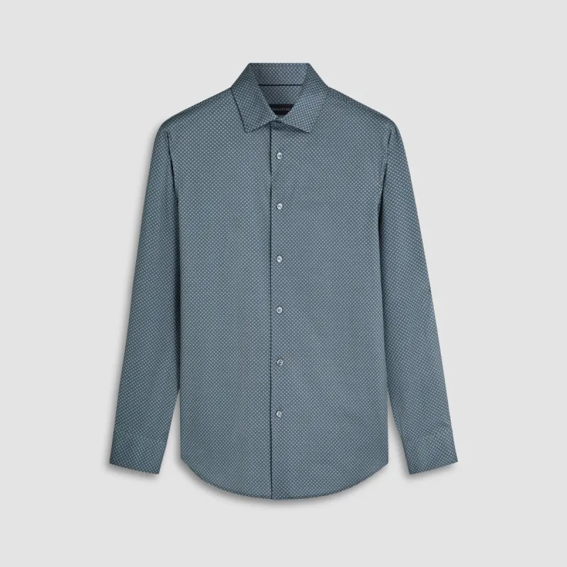 James Basketweave OoohCotton Shirt sold by Bugatchi