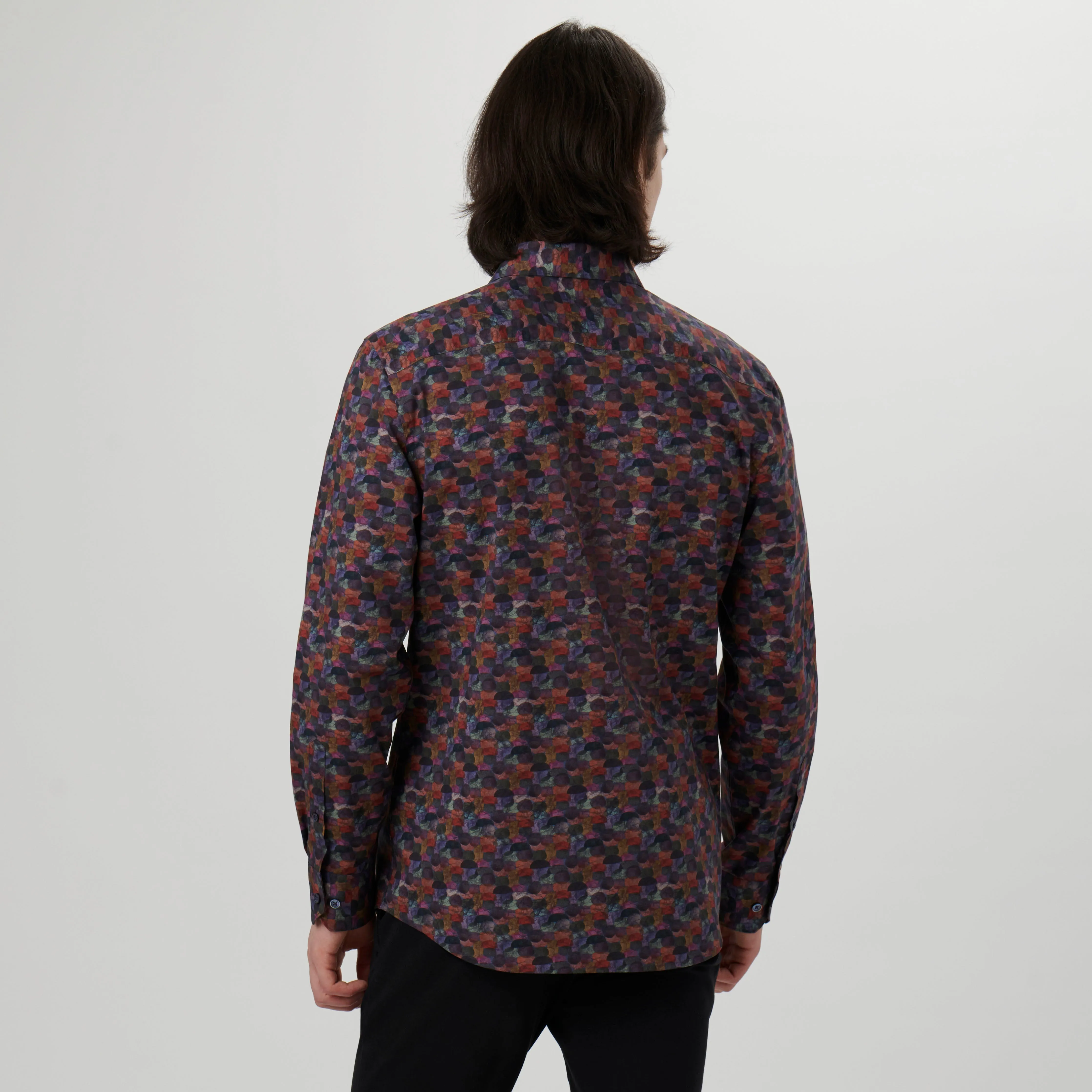 Axel Abstract Shirt sold by Bugatchi product image thumbnail 4