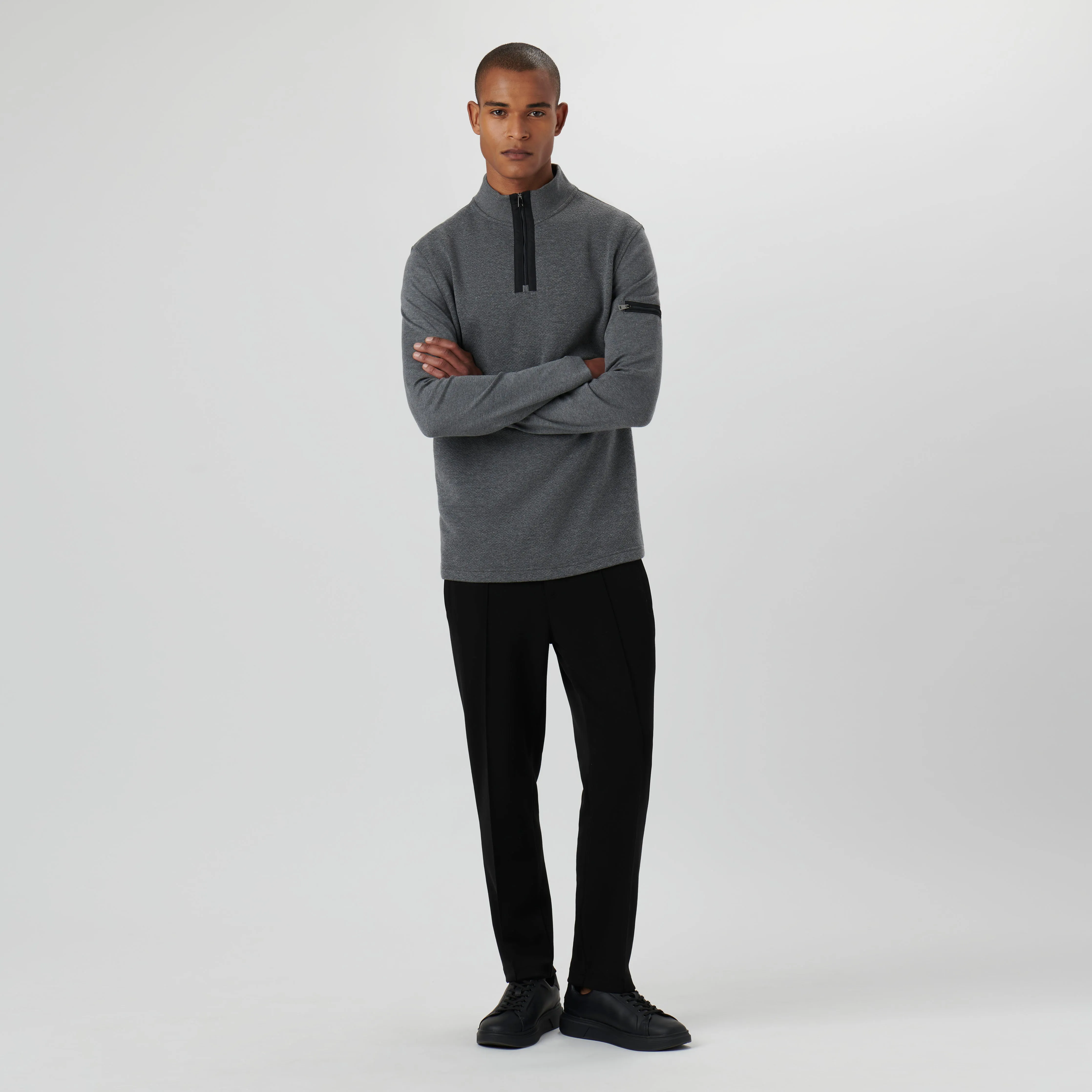 Quarter Zip Pullover sold by Bugatchi product image thumbnail 5