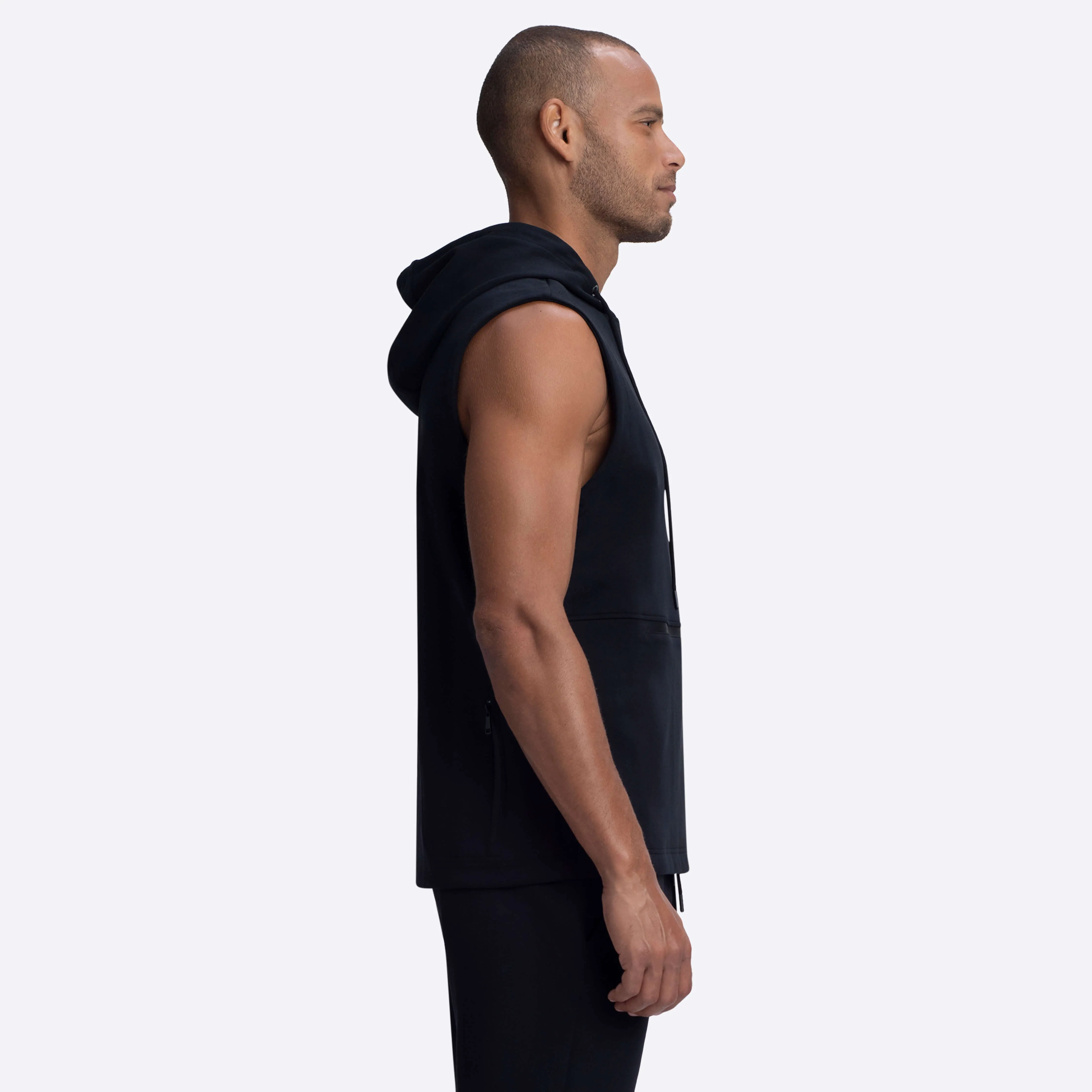 Sweatshirt Hooded Vest sold by Bugatchi product image thumbnail 3