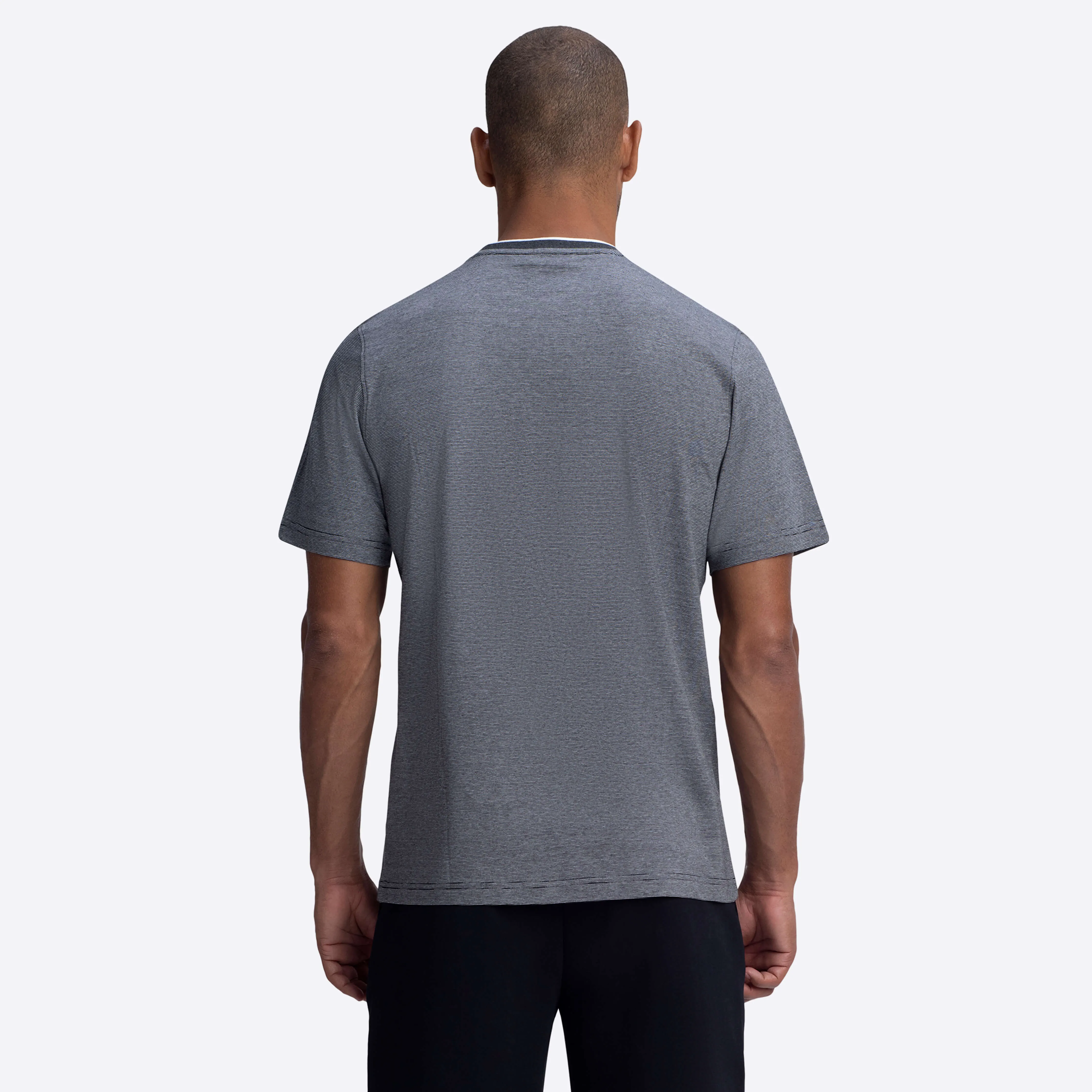 Short Sleeve Crew Neck T-Shirt sold by Bugatchi product image thumbnail 4