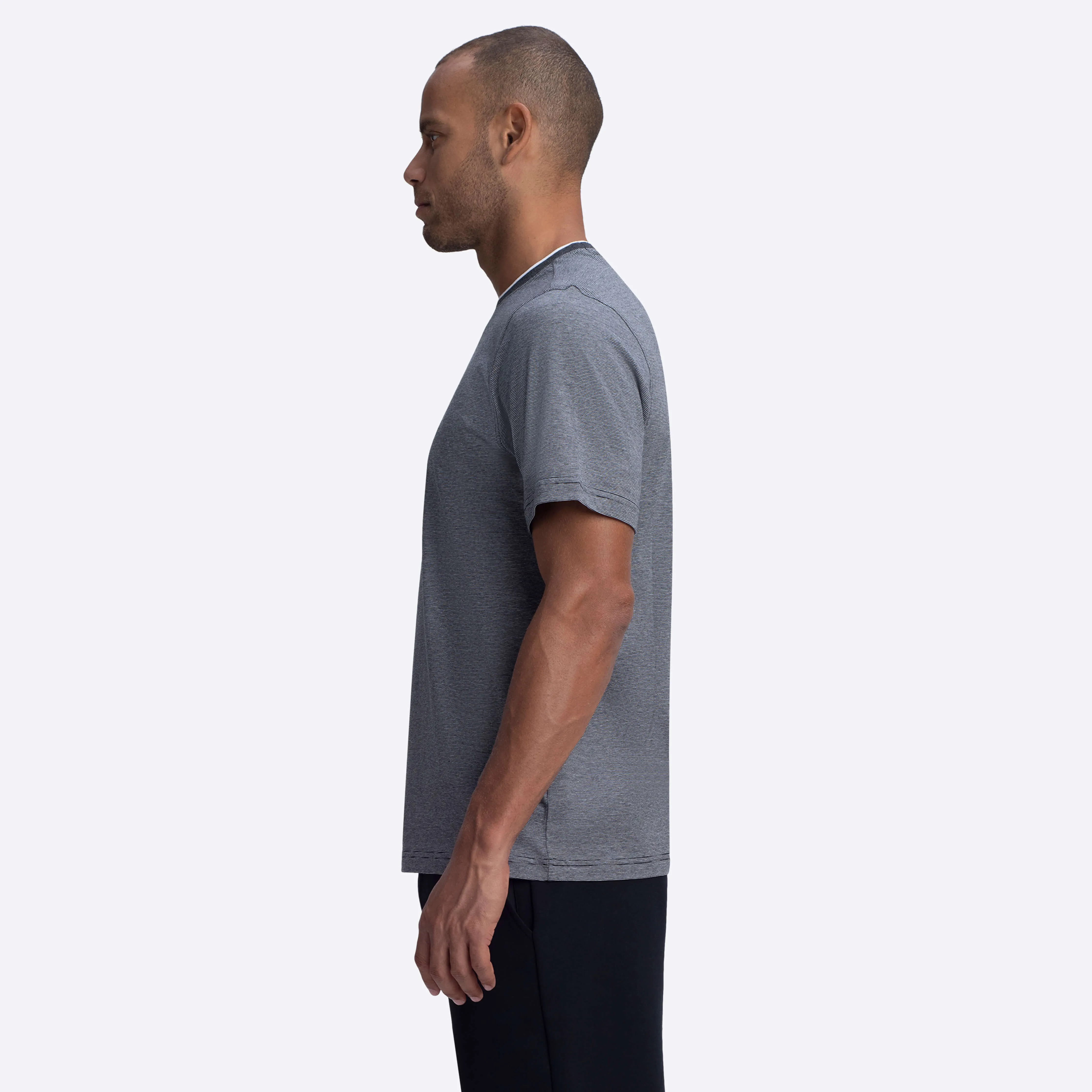 Short Sleeve Crew Neck T-Shirt sold by Bugatchi product image thumbnail 3