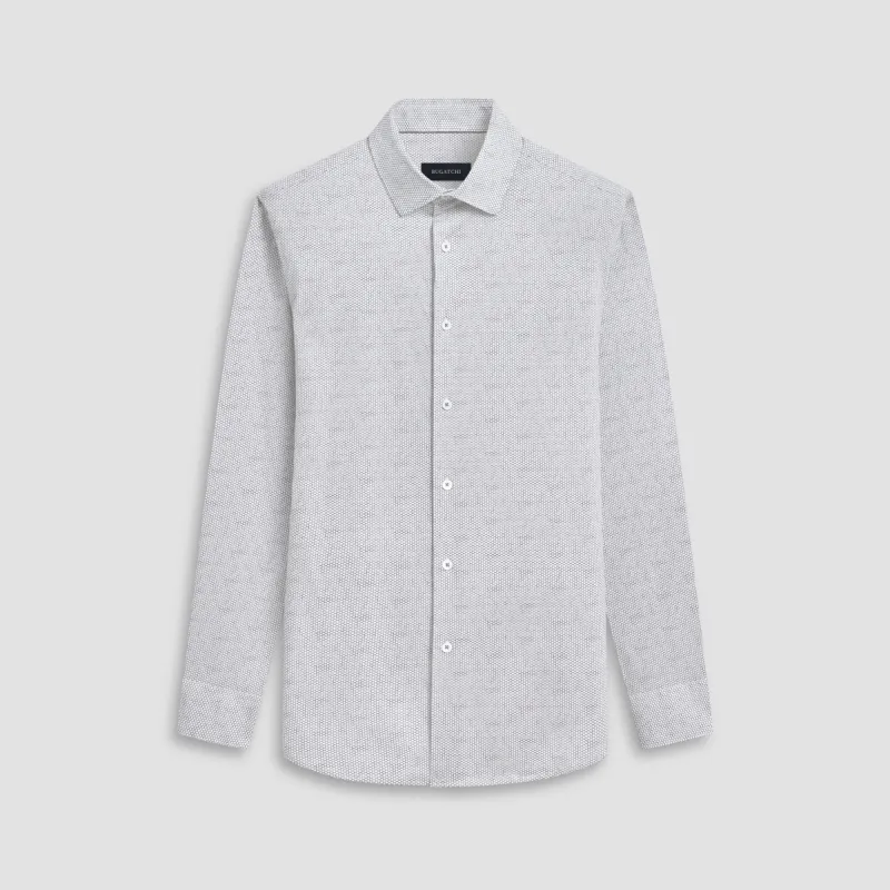 James Geometric OoohCotton Shirt sold by Bugatchi