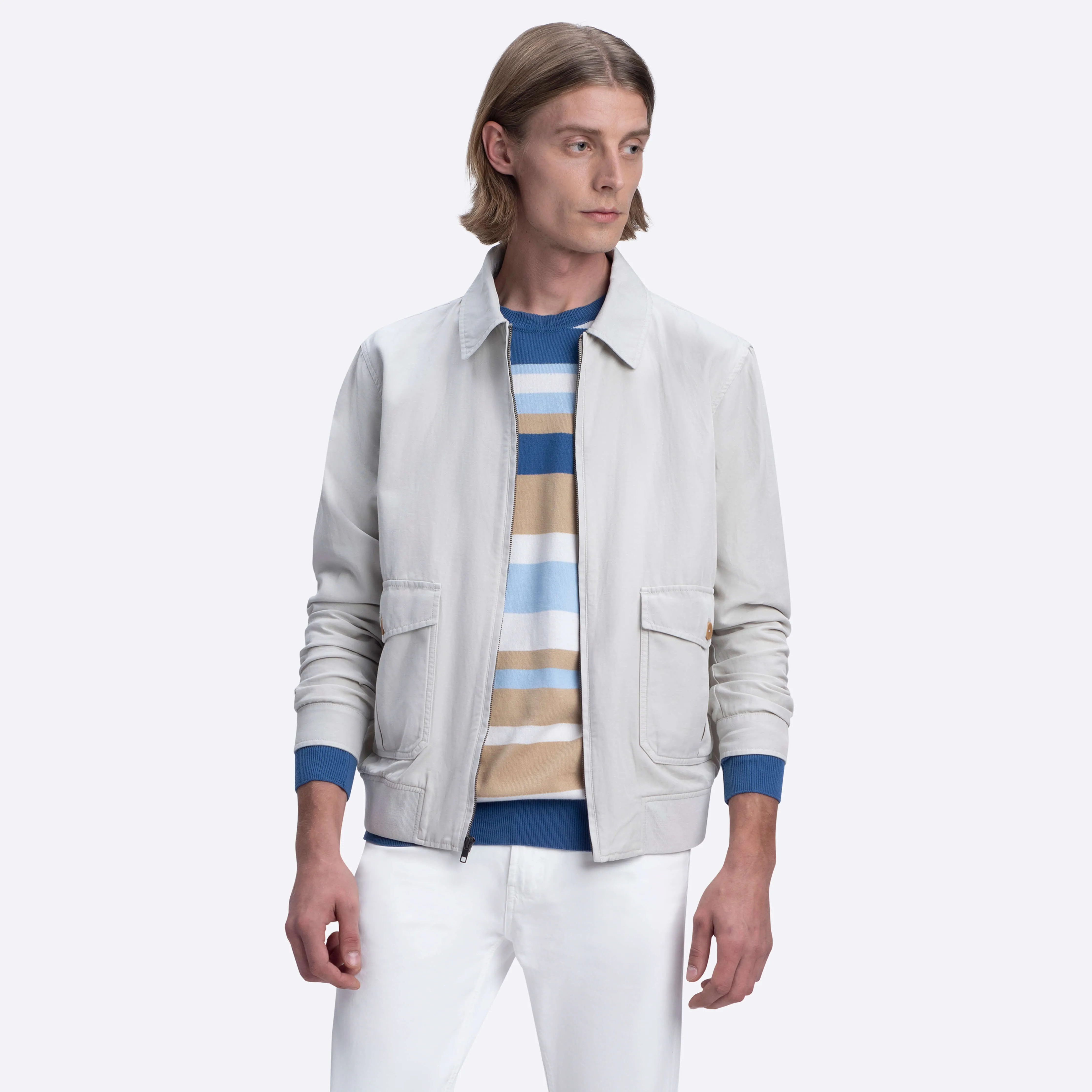 Bomber Jacket sold by Bugatchi product image thumbnail 2