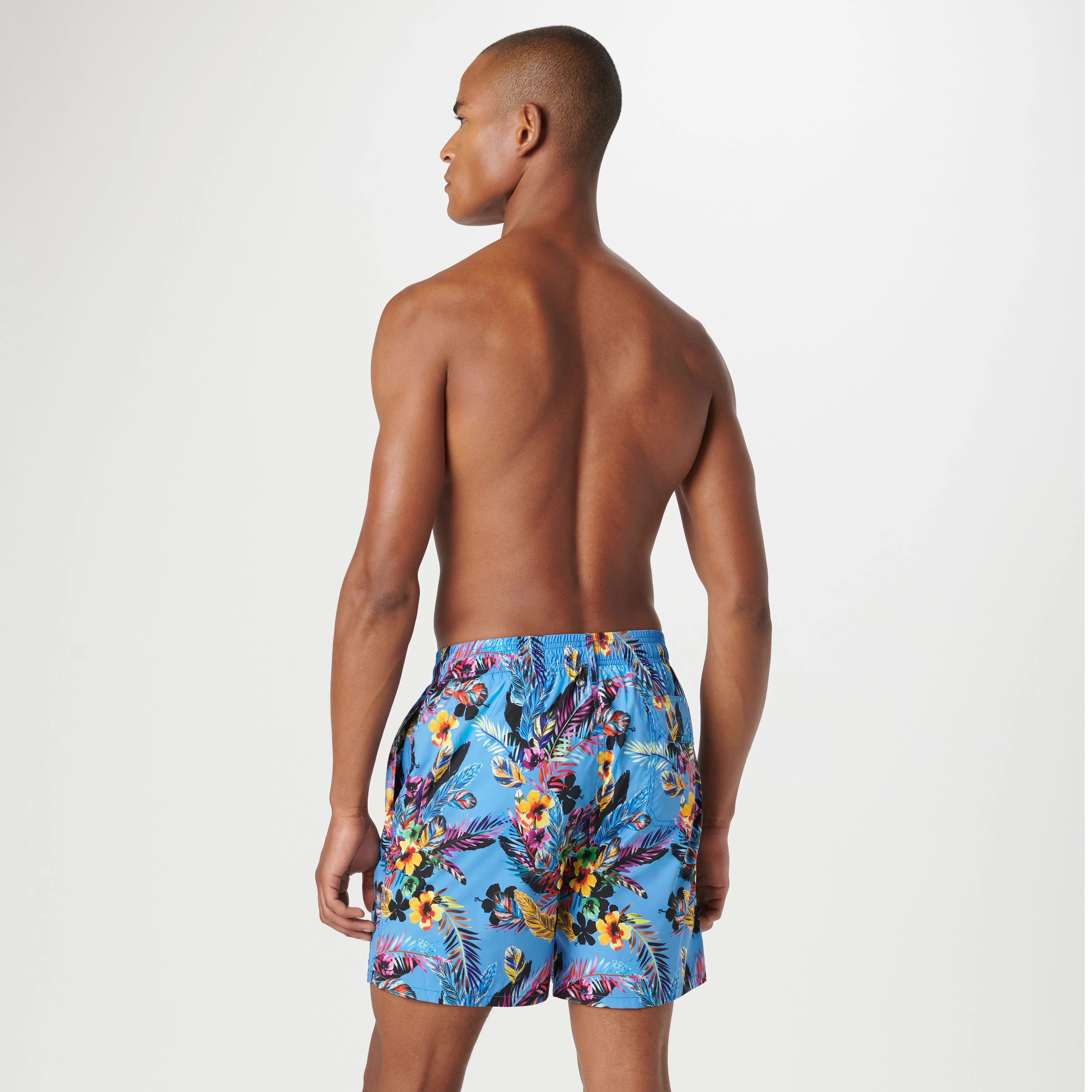 Cosmo Floral Swim Trunks sold by Bugatchi product image thumbnail 4