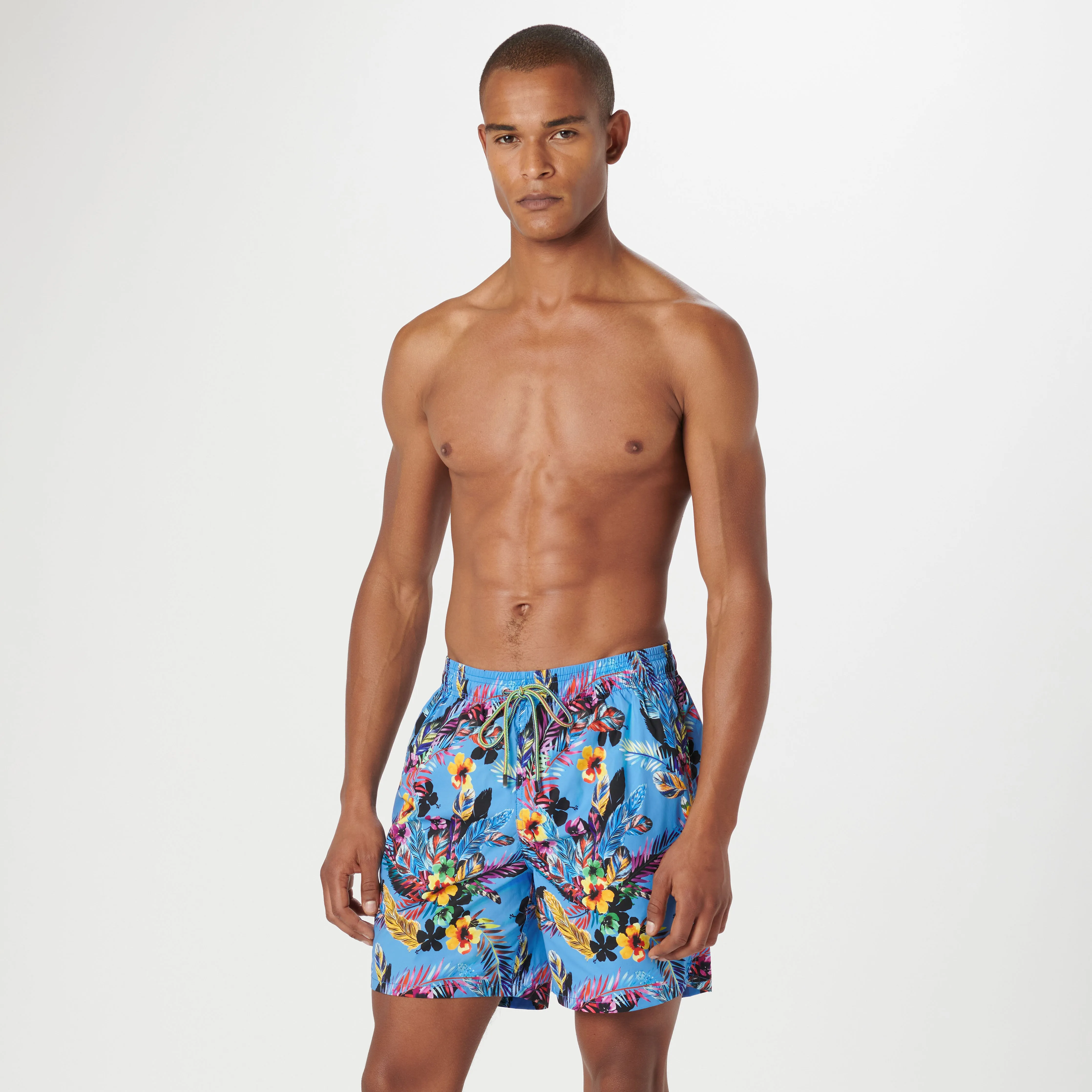 Cosmo Floral Swim Trunks sold by Bugatchi product image thumbnail 2