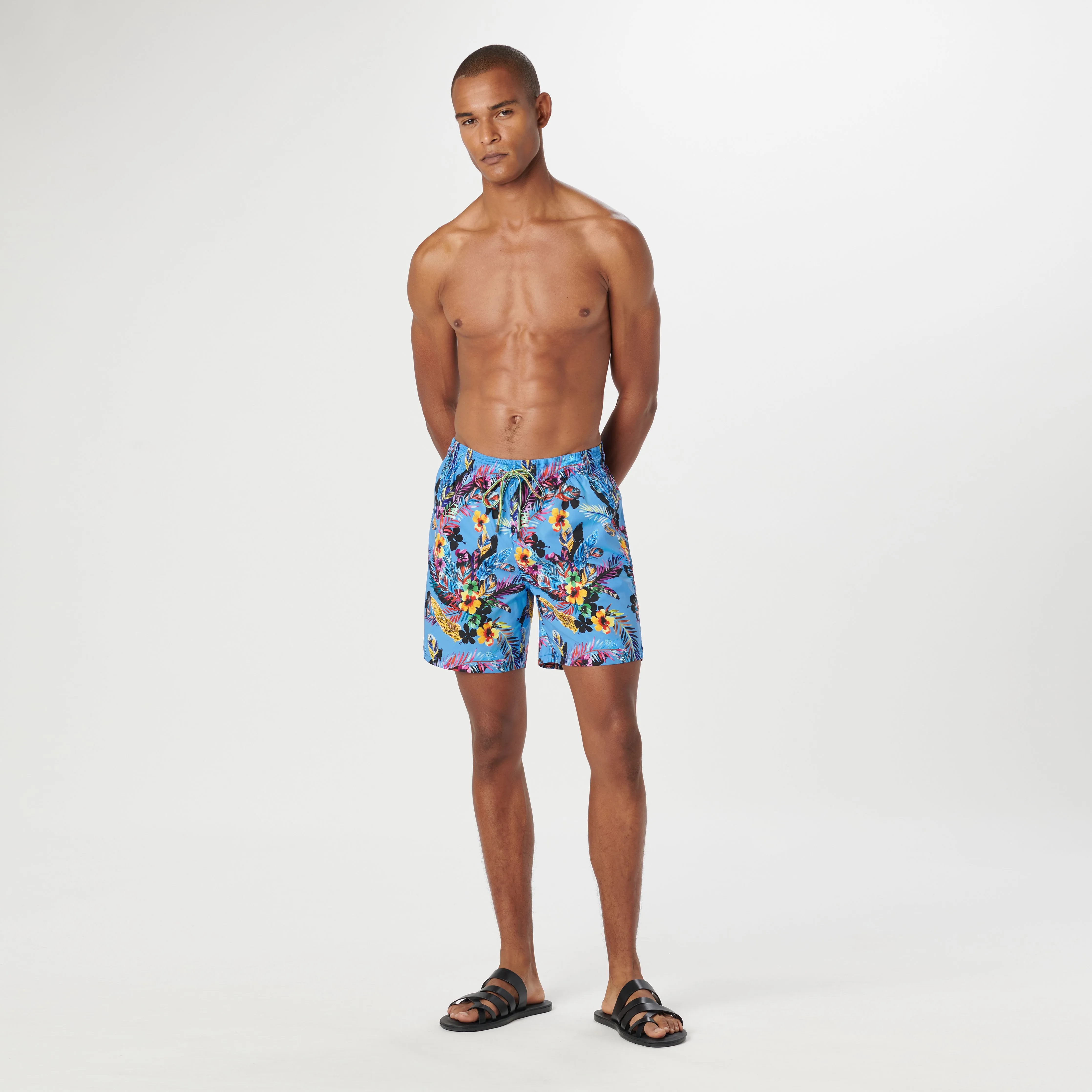 Cosmo Floral Swim Trunks sold by Bugatchi product image thumbnail 5