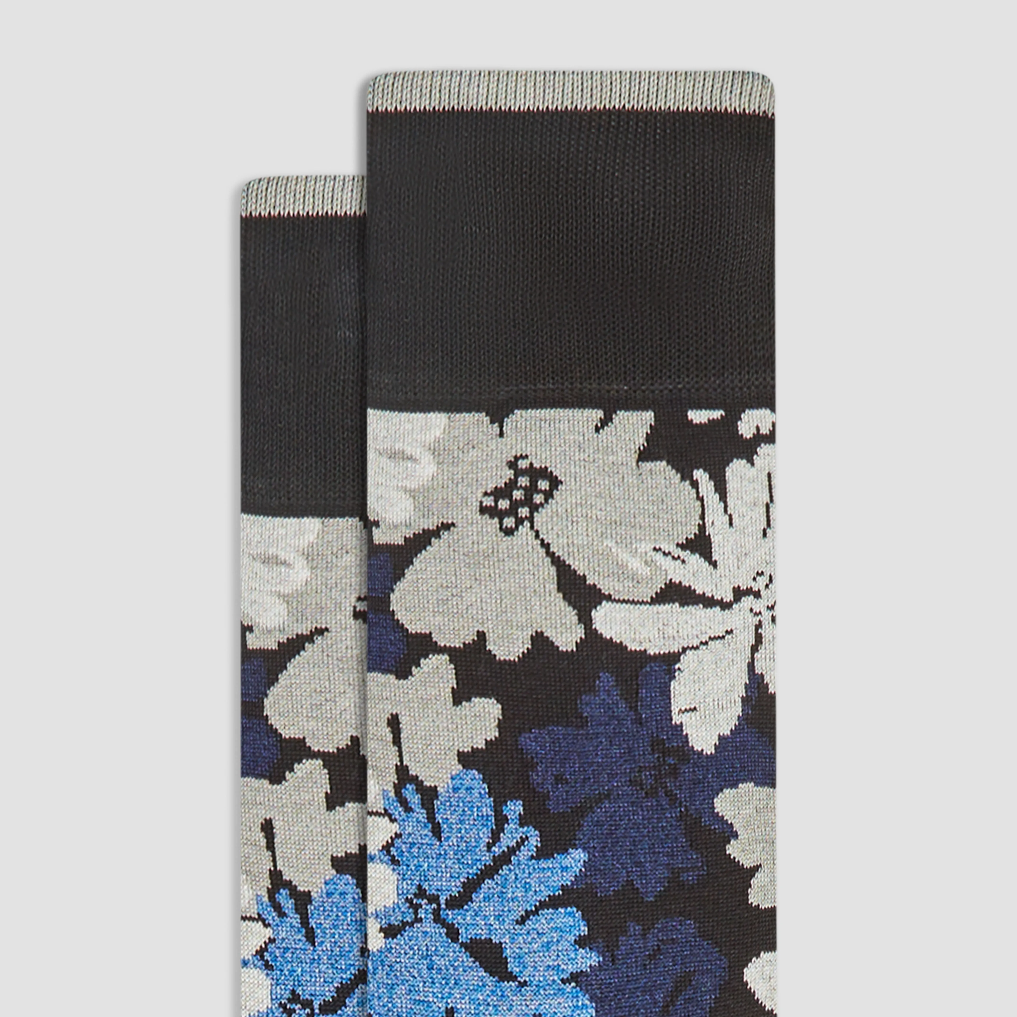 Floral Mid-Calf Socks sold by Bugatchi product image thumbnail 2