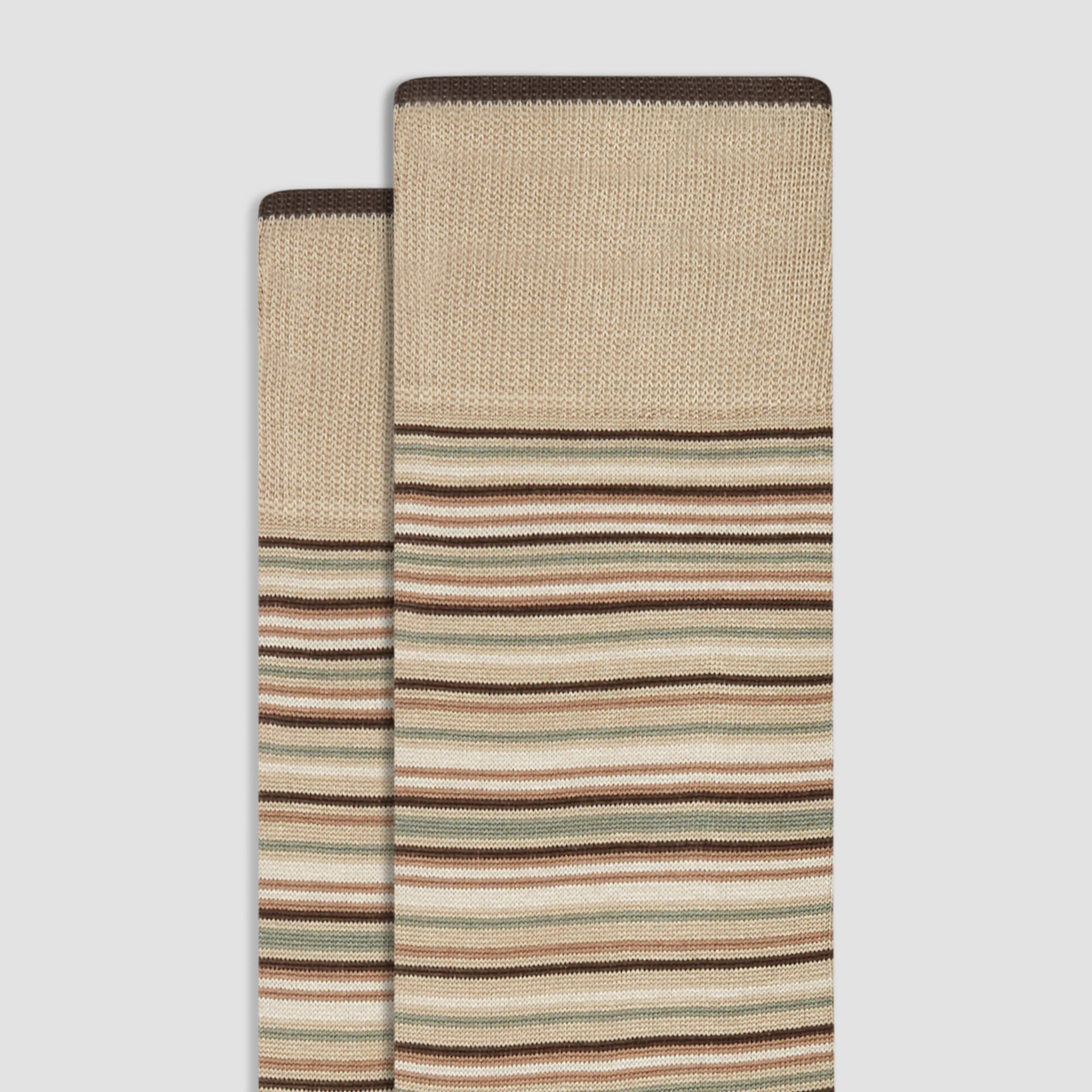 Striped Mid-Calf Socks sold by Bugatchi product image thumbnail 2