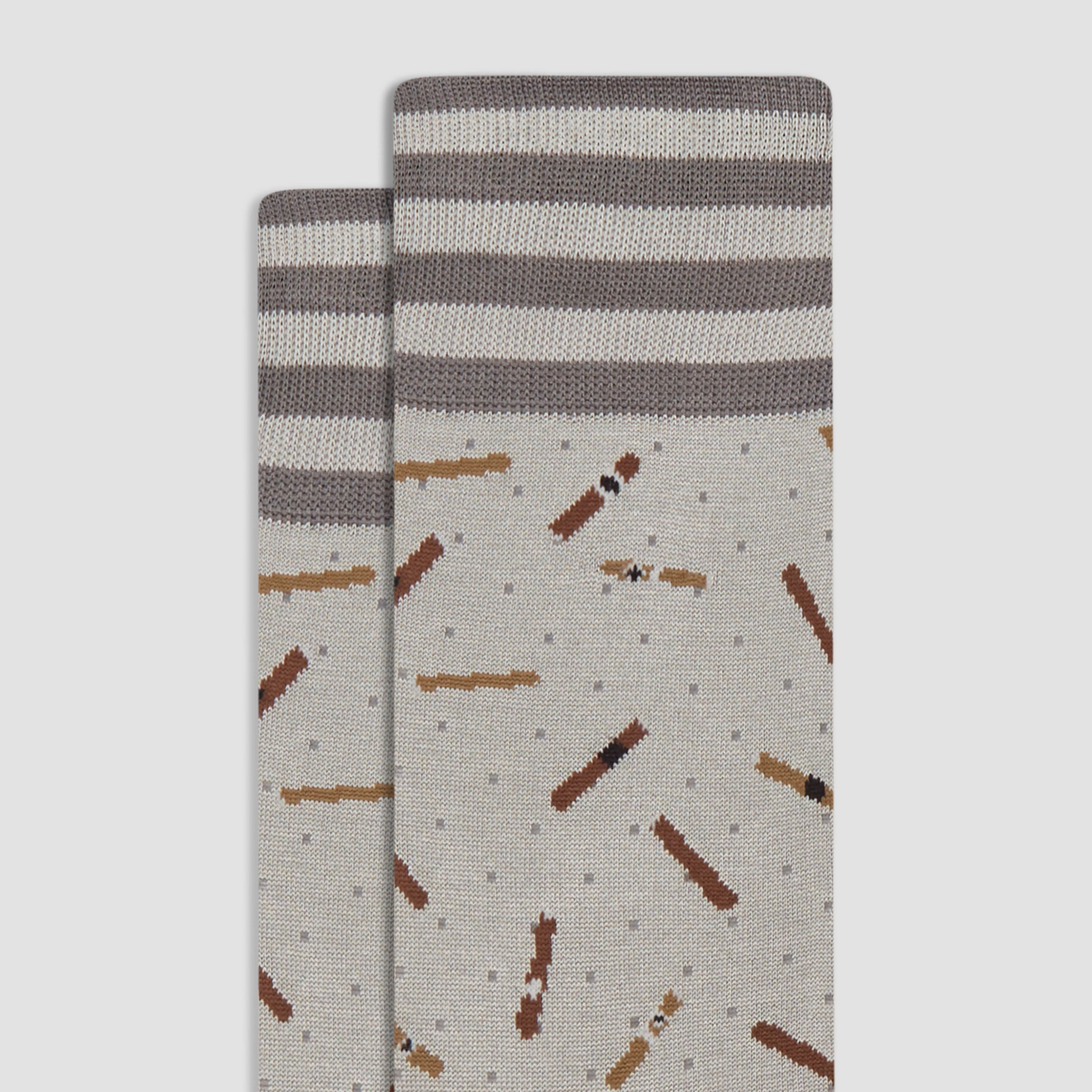 Cigars Mid-Calf Socks sold by Bugatchi product image thumbnail 2
