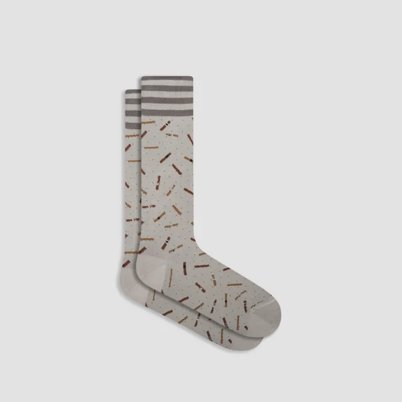 Cigars Mid-Calf Socks sold by Bugatchi