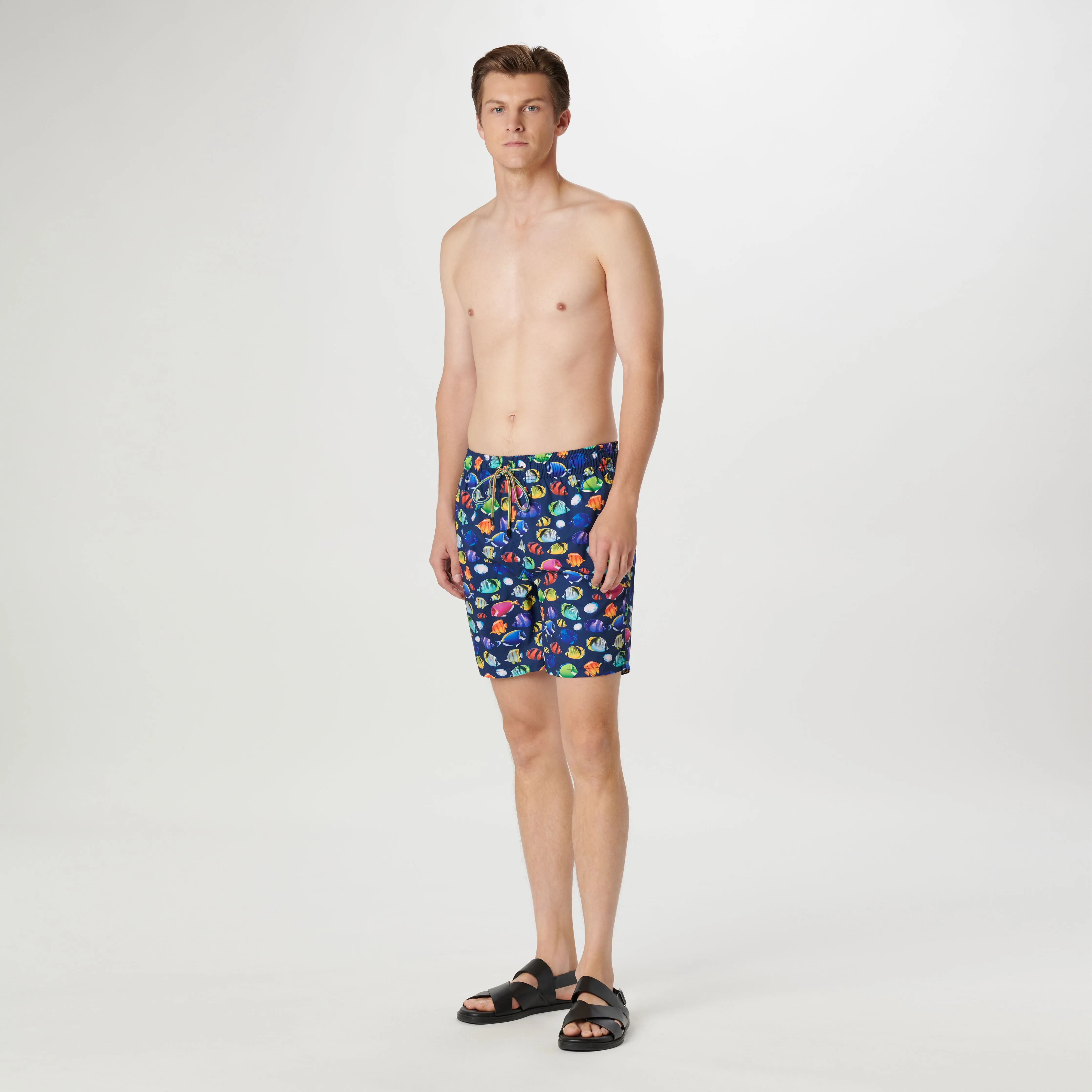 Cosmo Fish Swim Trunks sold by Bugatchi product image thumbnail 5