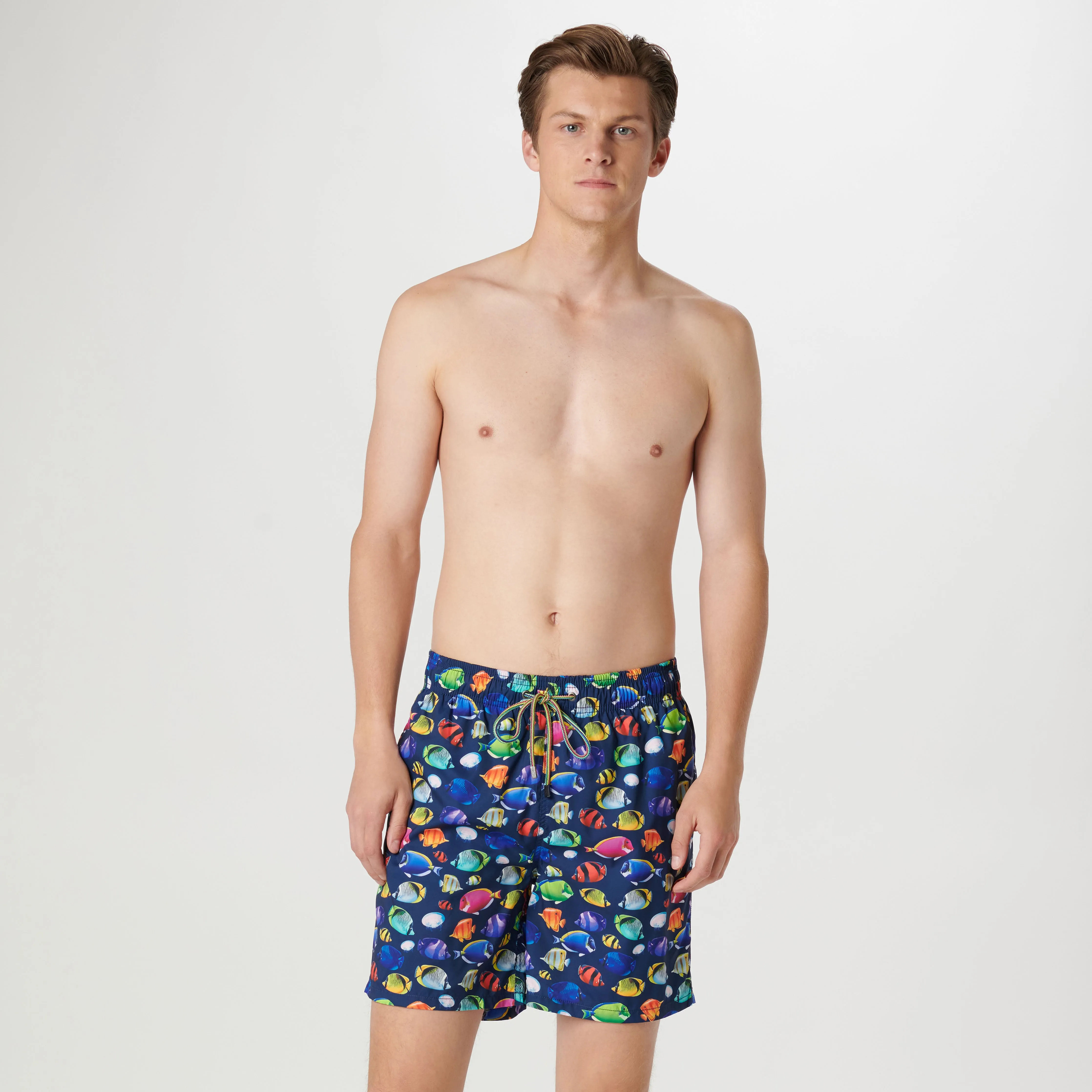 Cosmo Fish Swim Trunks sold by Bugatchi product image thumbnail 2