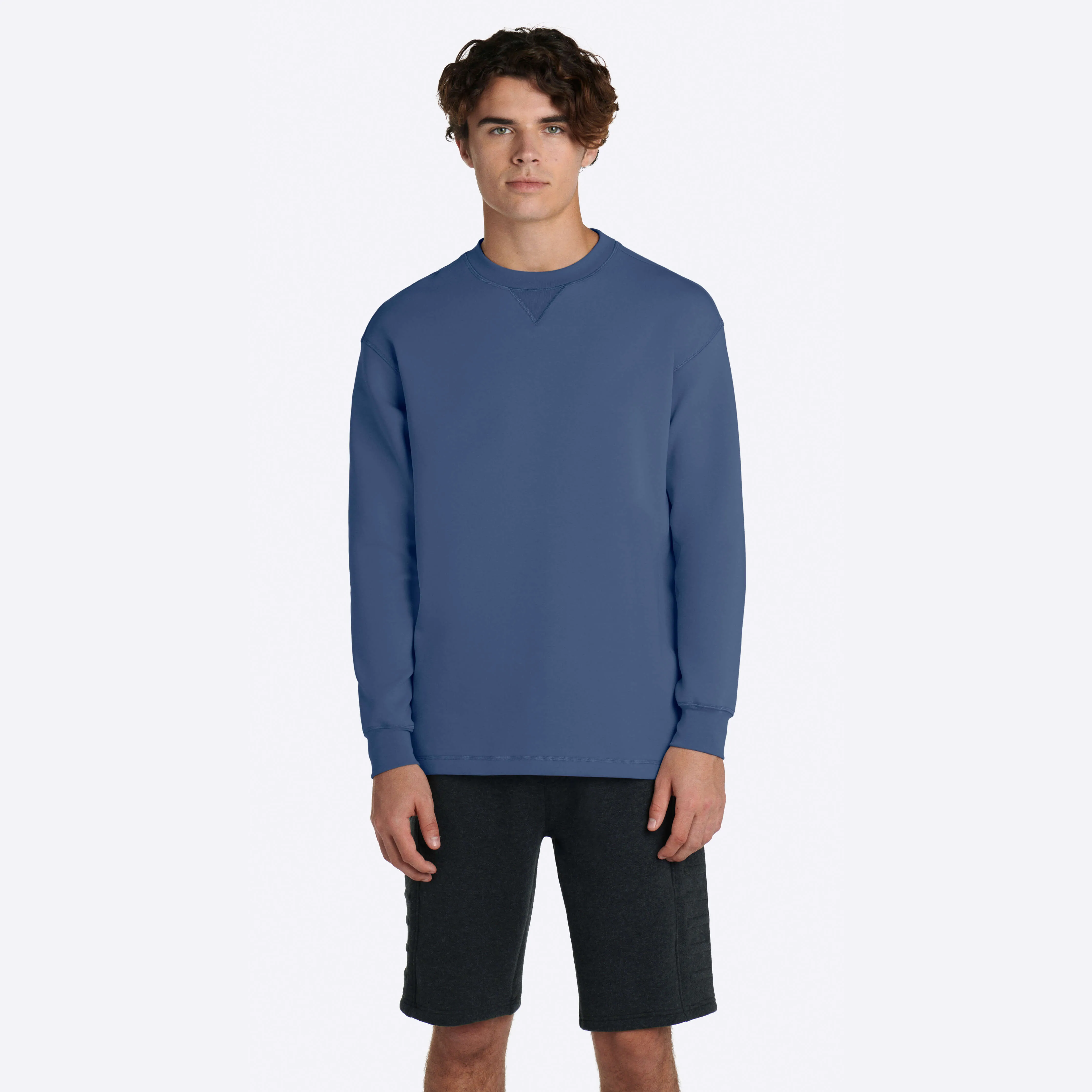 COMFORT Solid Crew Neck sold by Bugatchi product image thumbnail 2