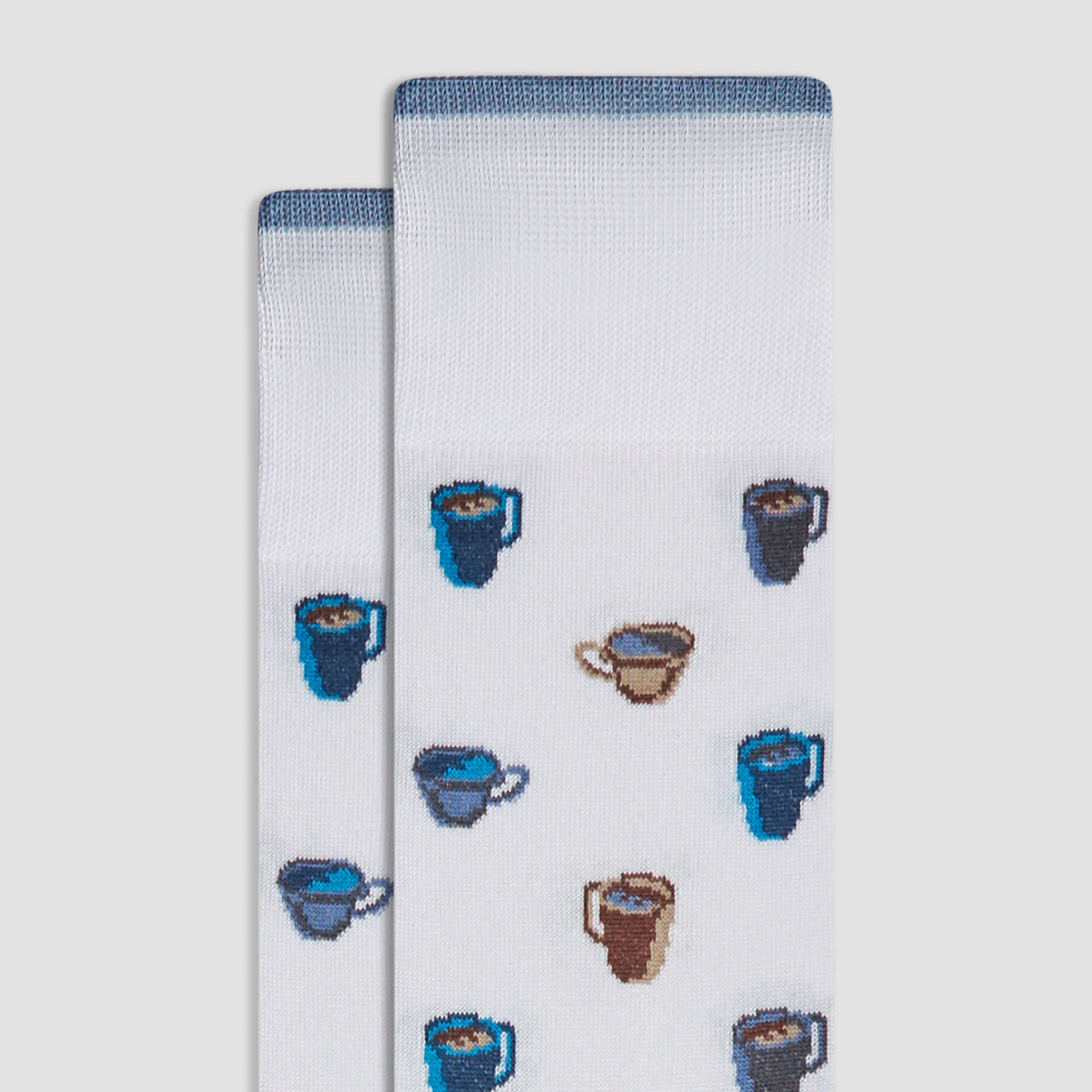 Cross Stitch Mid-Calf Socks sold by Bugatchi product image thumbnail 2