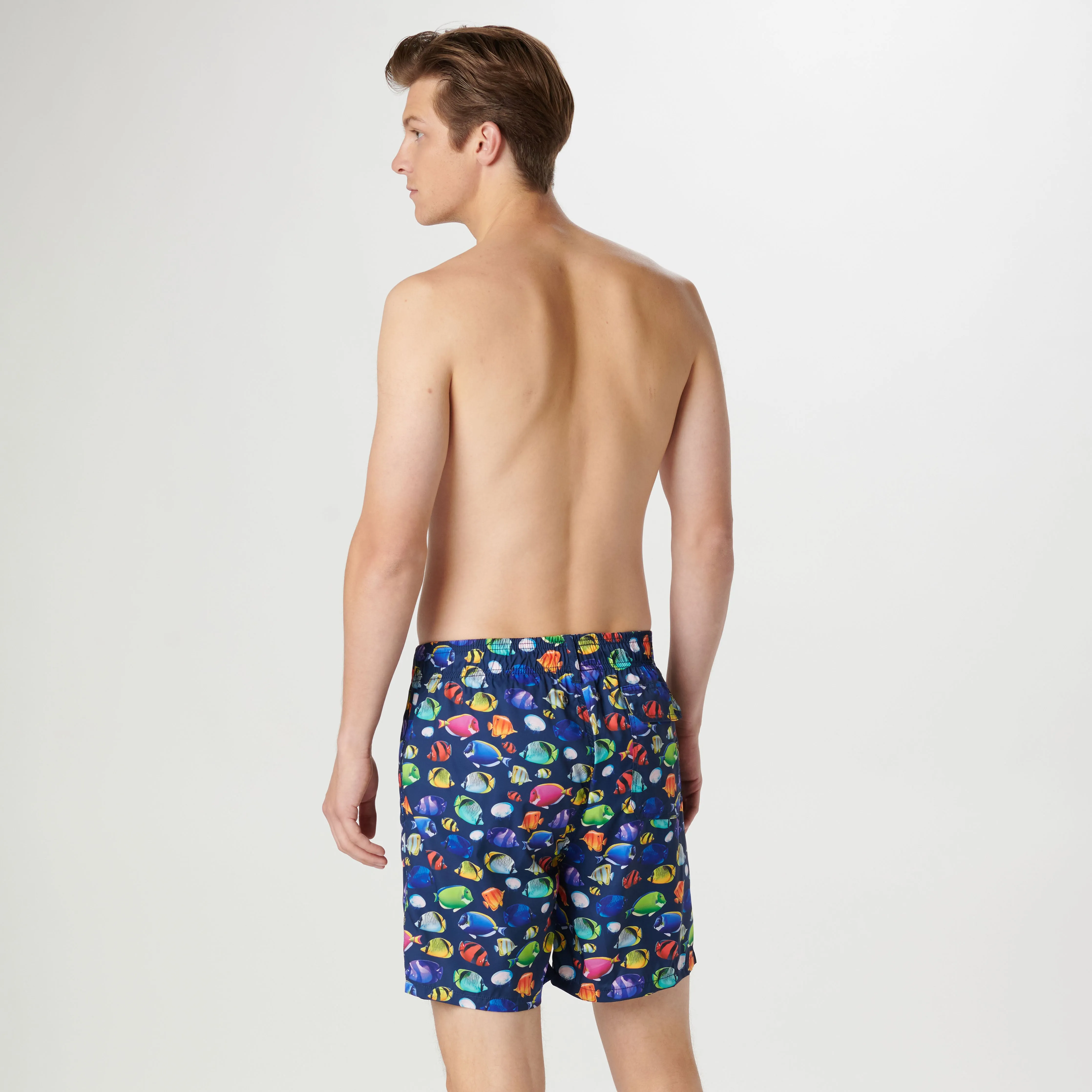 Cosmo Fish Swim Trunks sold by Bugatchi product image thumbnail 4