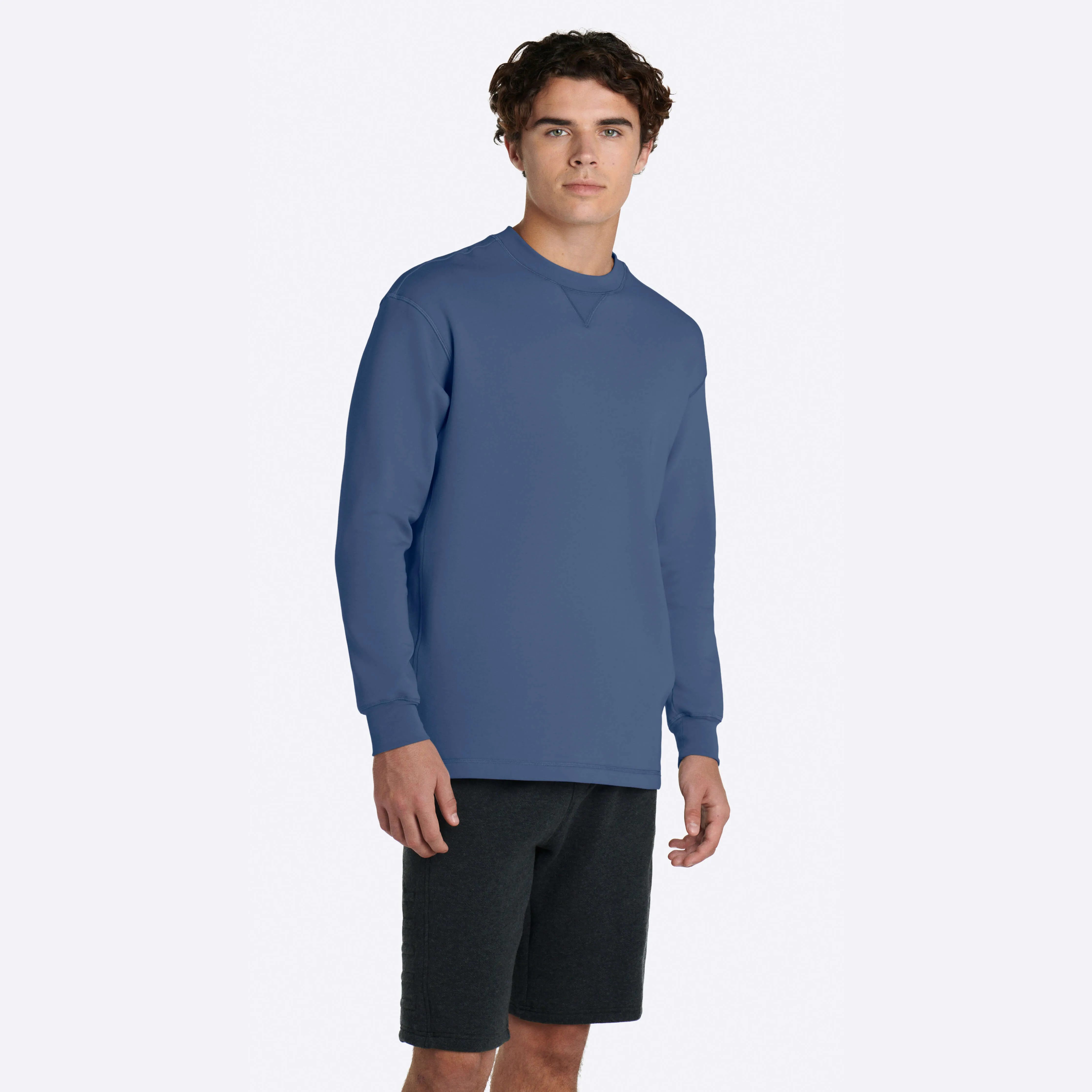 COMFORT Solid Crew Neck sold by Bugatchi product image thumbnail 3