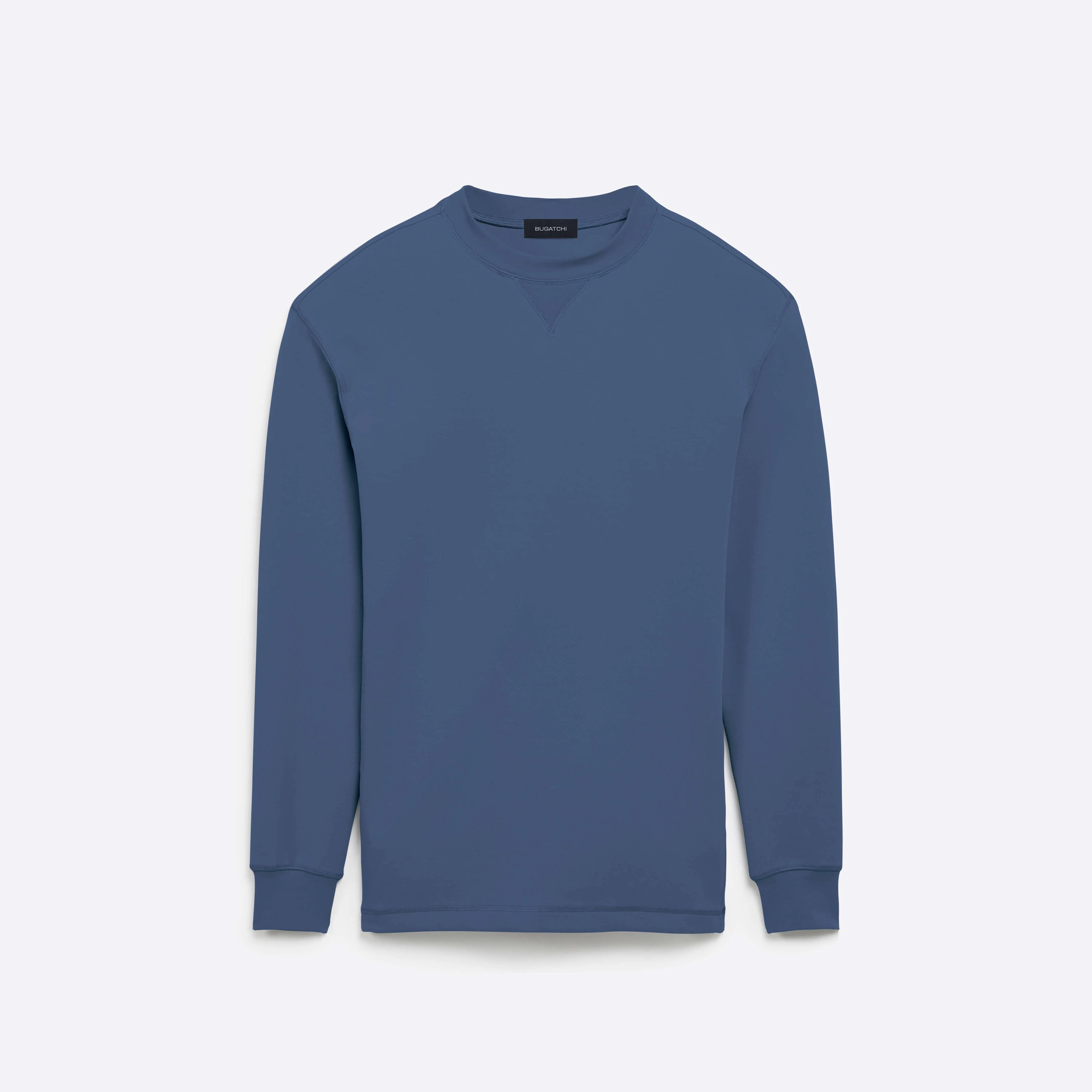 COMFORT Solid Crew Neck sold by Bugatchi