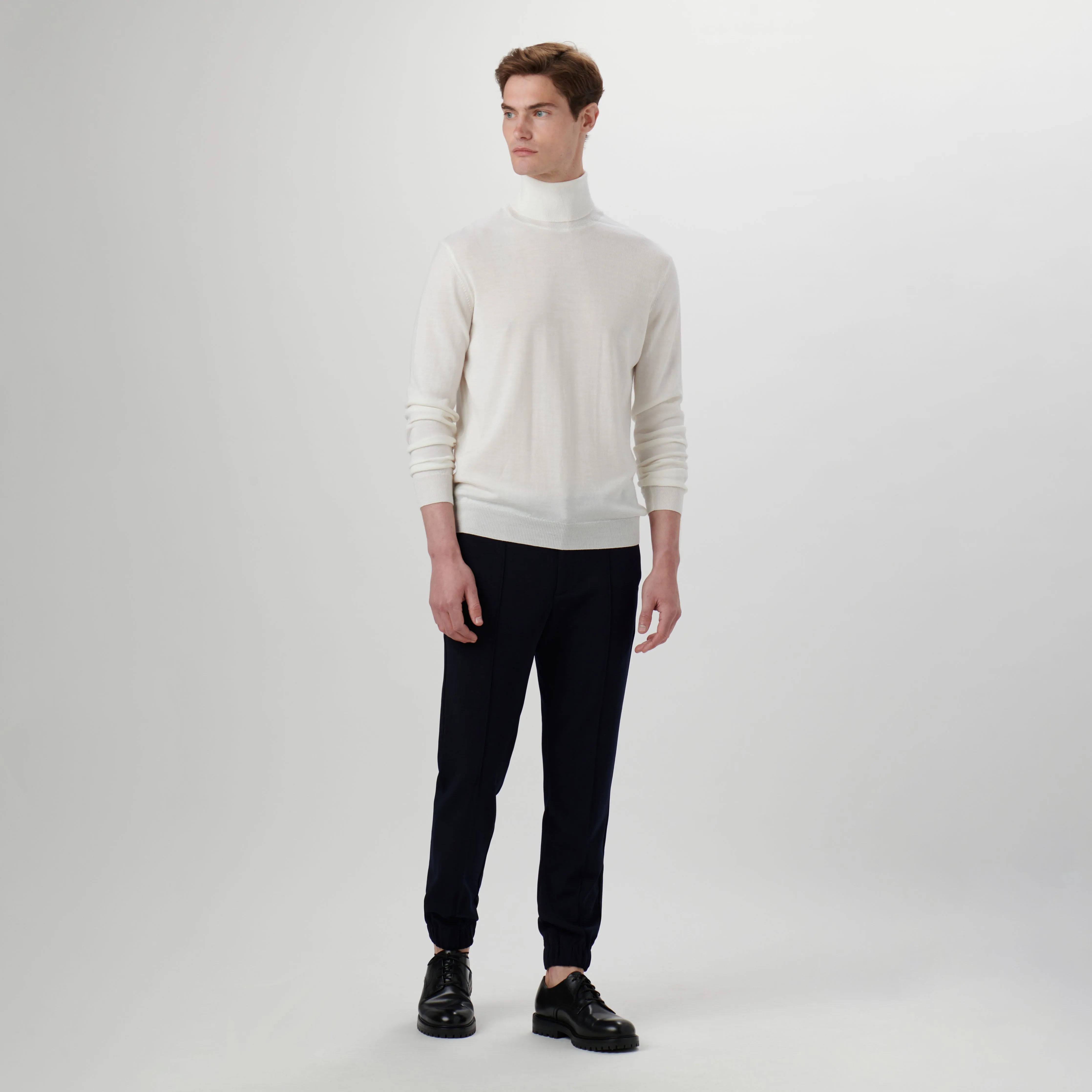 Super Merino Solid Turtleneck Sweater sold by Bugatchi product image thumbnail 5