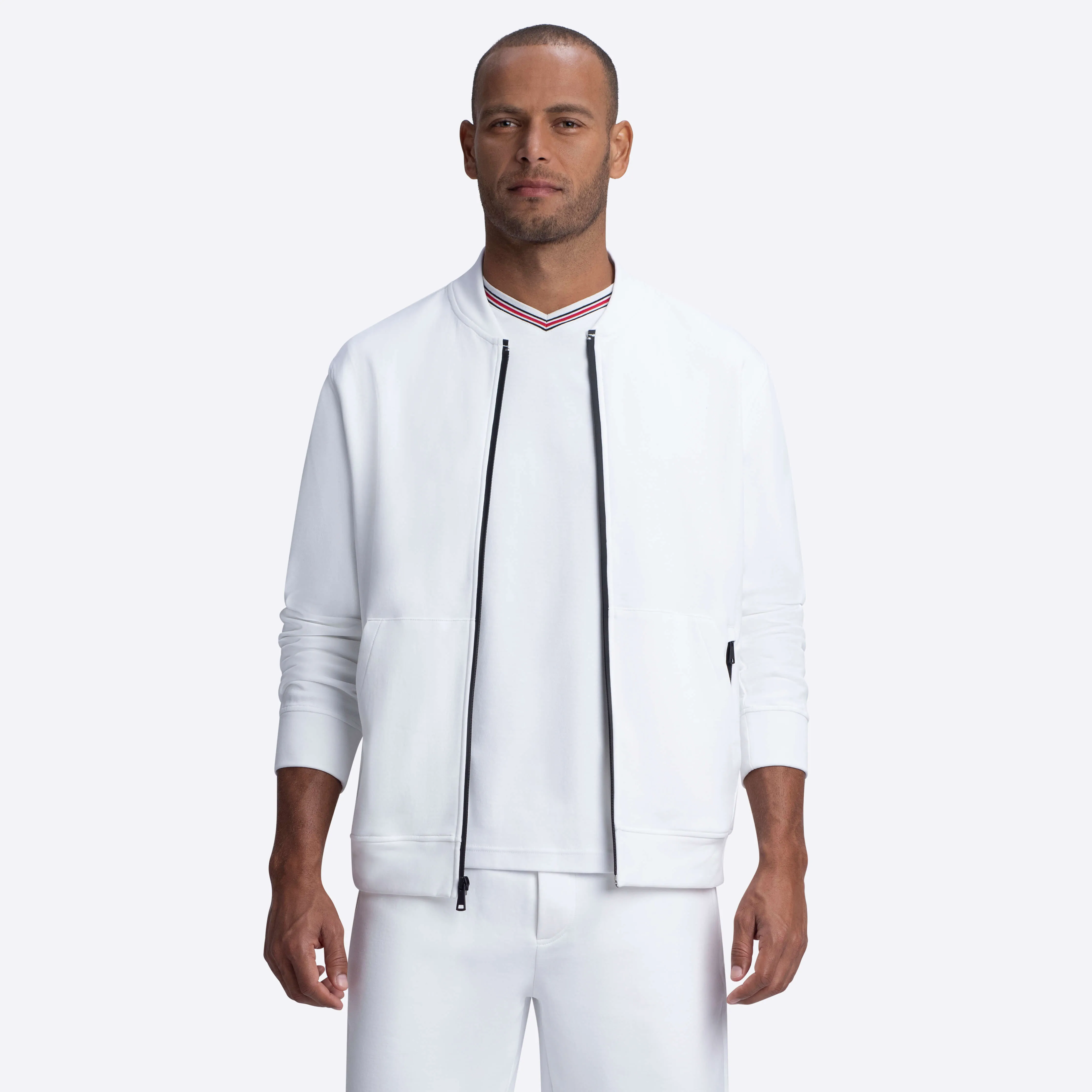 Full Zip Sweatshirt sold by Bugatchi product image thumbnail 2