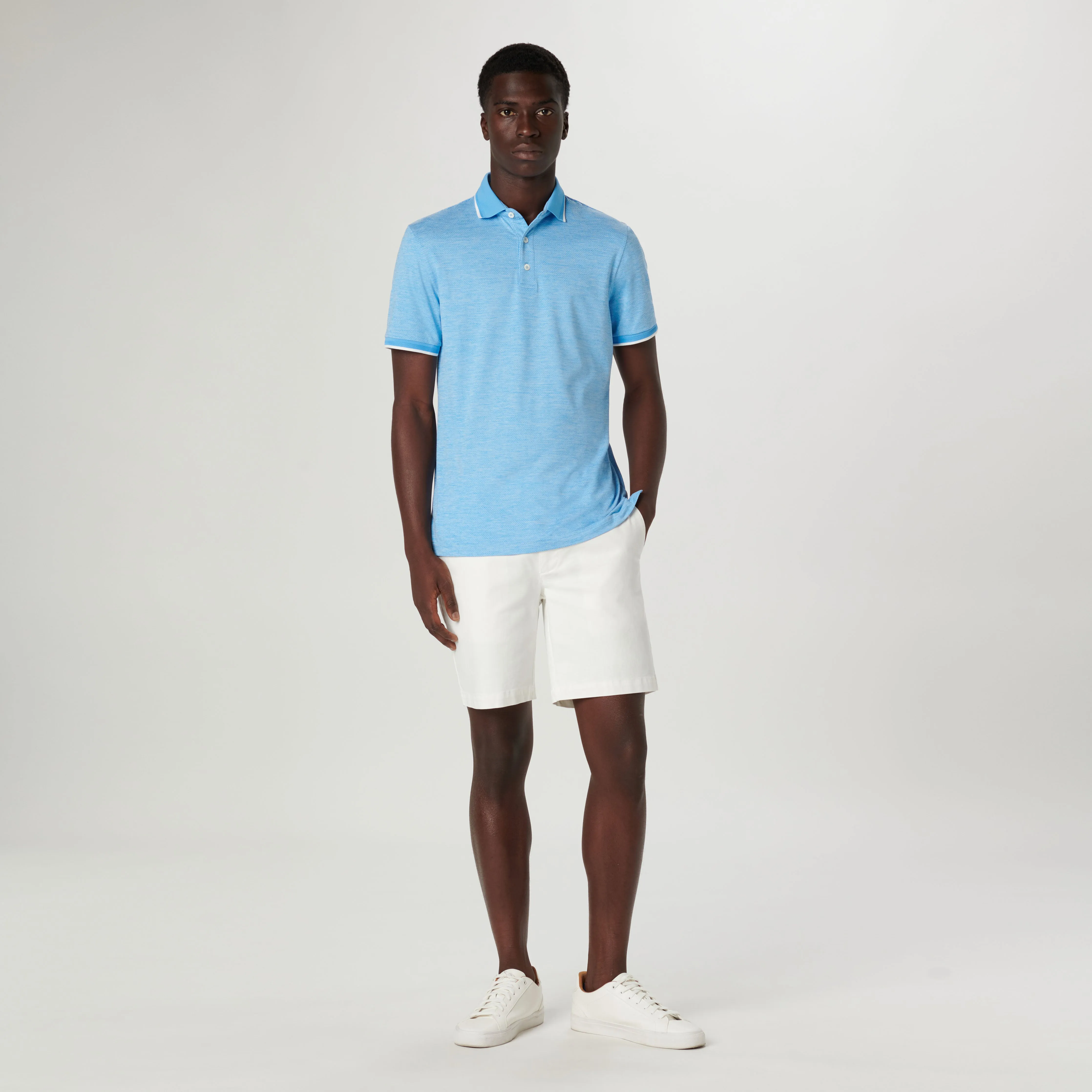 UV50 Performance Polo sold by Bugatchi product image thumbnail 5