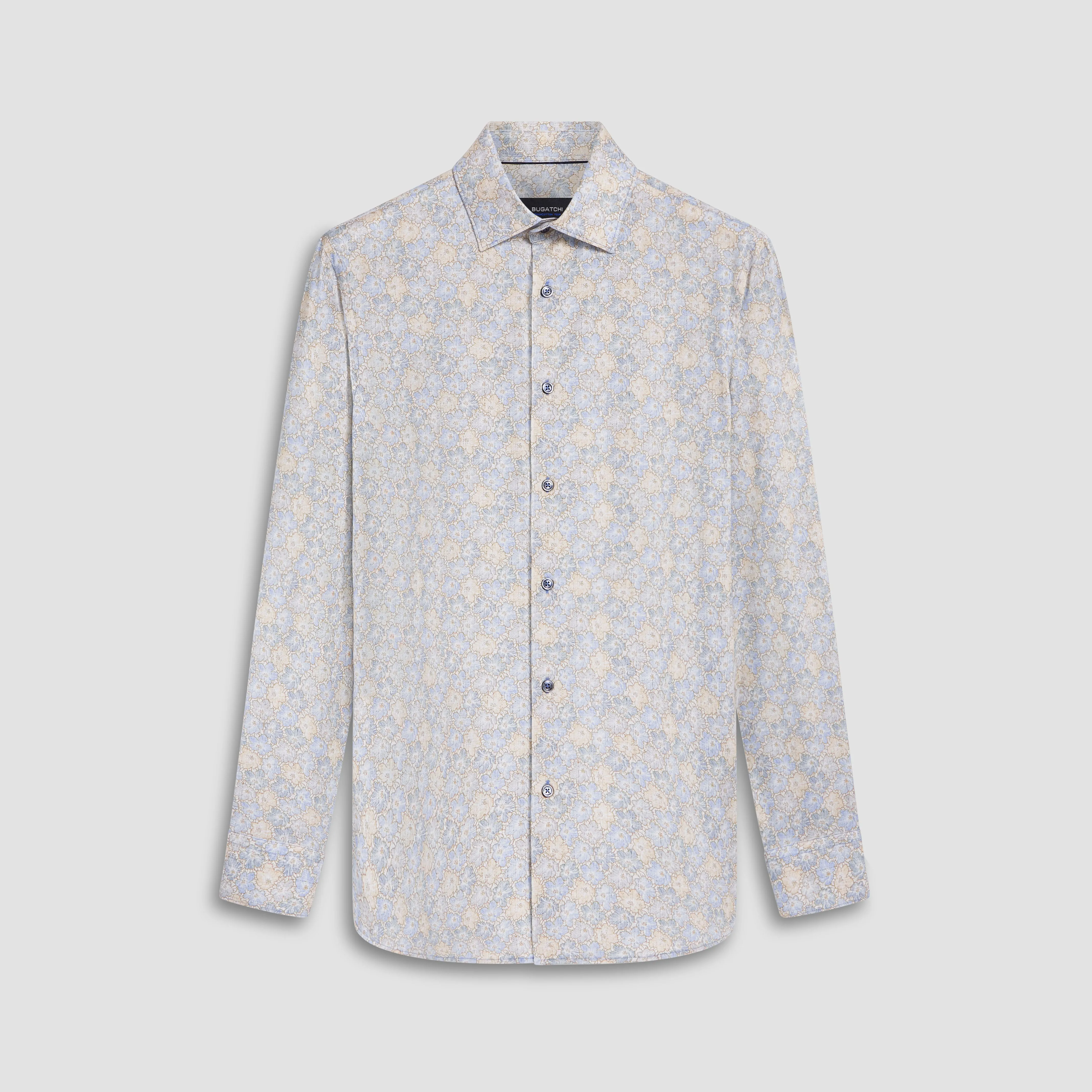 James Floral Print OoohCotton Shirt sold by Bugatchi