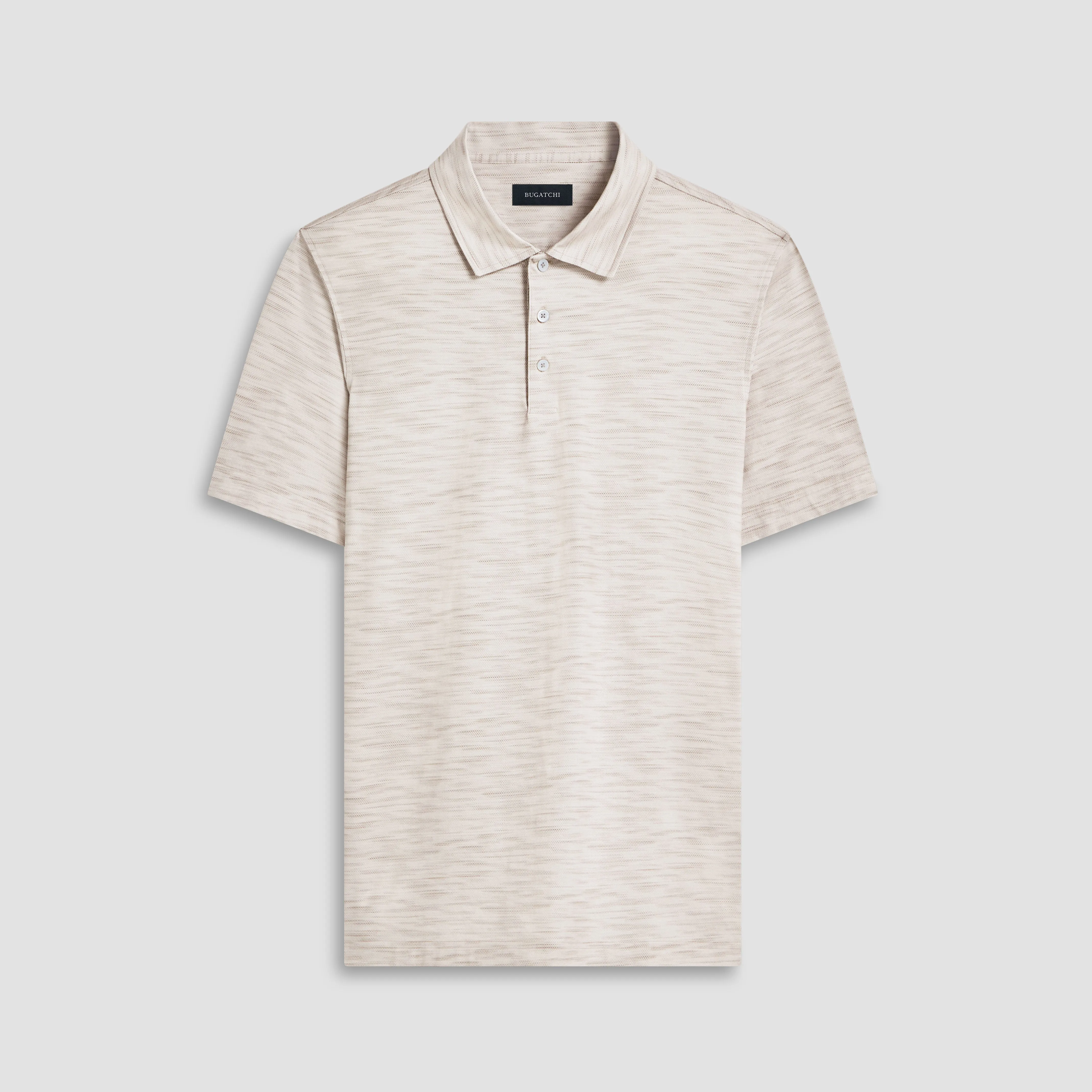 Victor Stitch Print OoohCotton Polo sold by Bugatchi