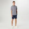 Striped Polo sold by Bugatchi