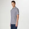 Striped Polo sold by Bugatchi