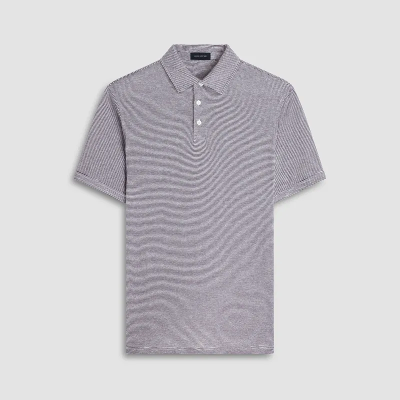 Striped Polo sold by Bugatchi