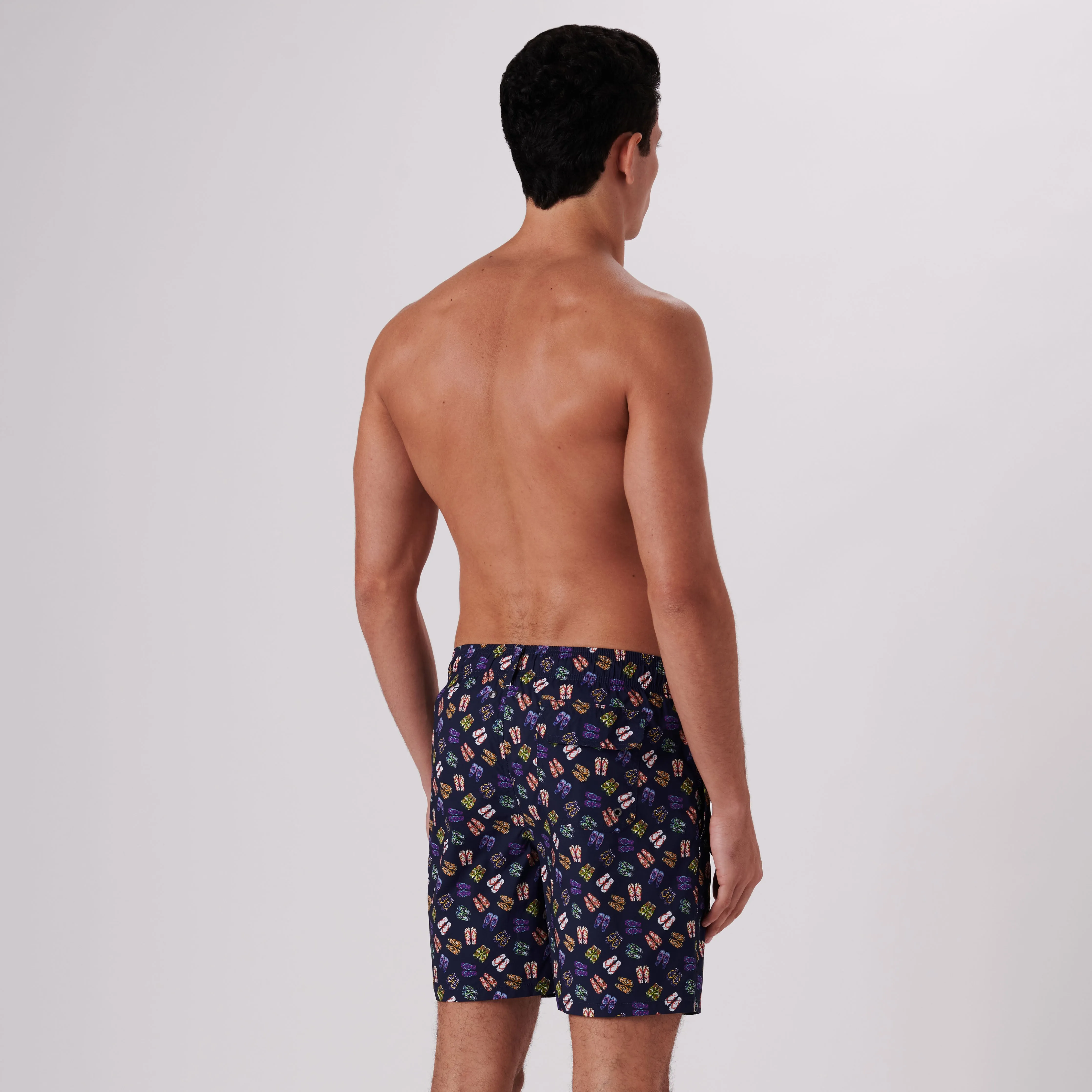 Cosmo Flip Flops Swim Trunks sold by Bugatchi product image thumbnail 5