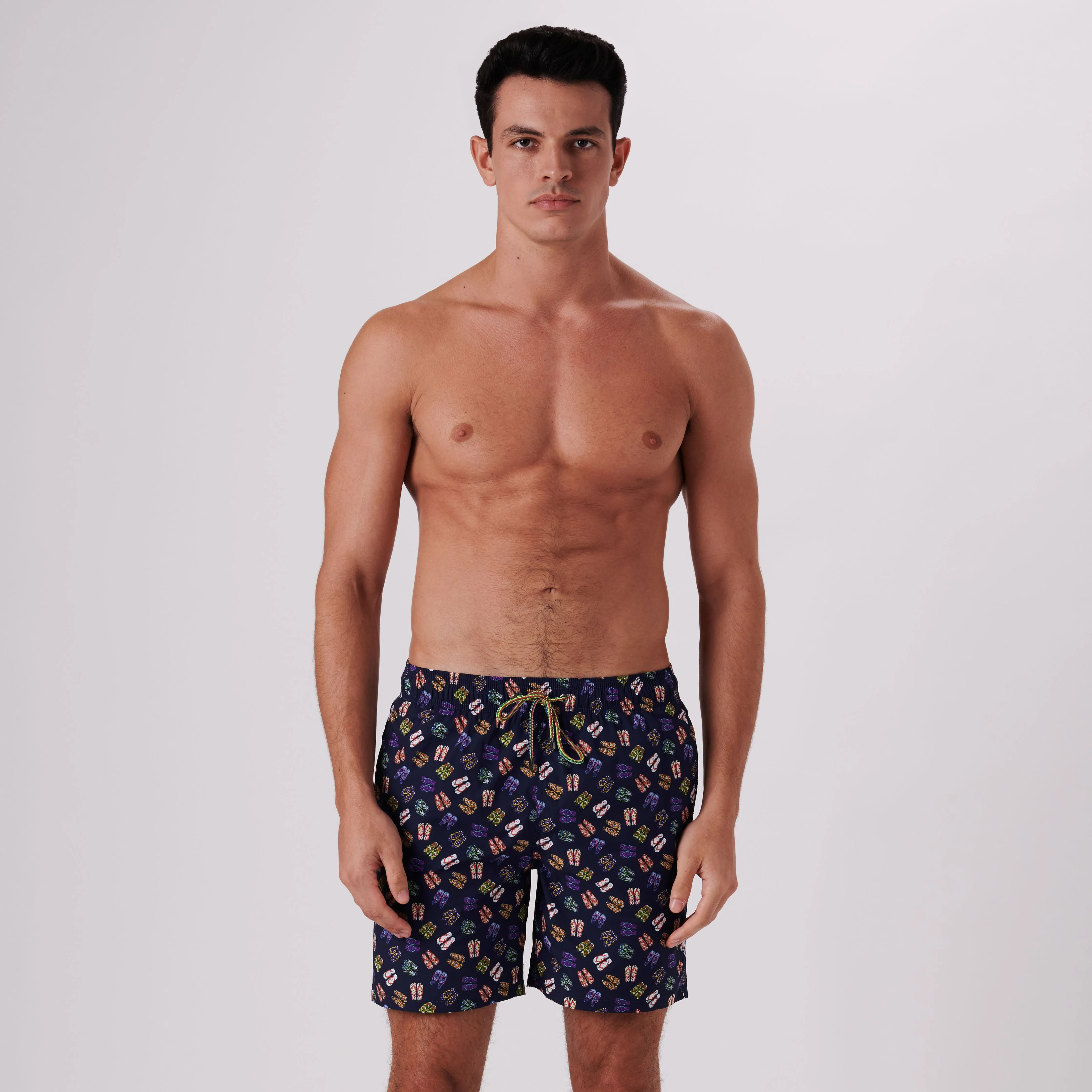 Cosmo Flip Flops Swim Trunks sold by Bugatchi product image thumbnail 3