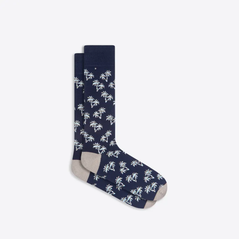 Palm Trees Mid-Calf Socks sold by Bugatchi