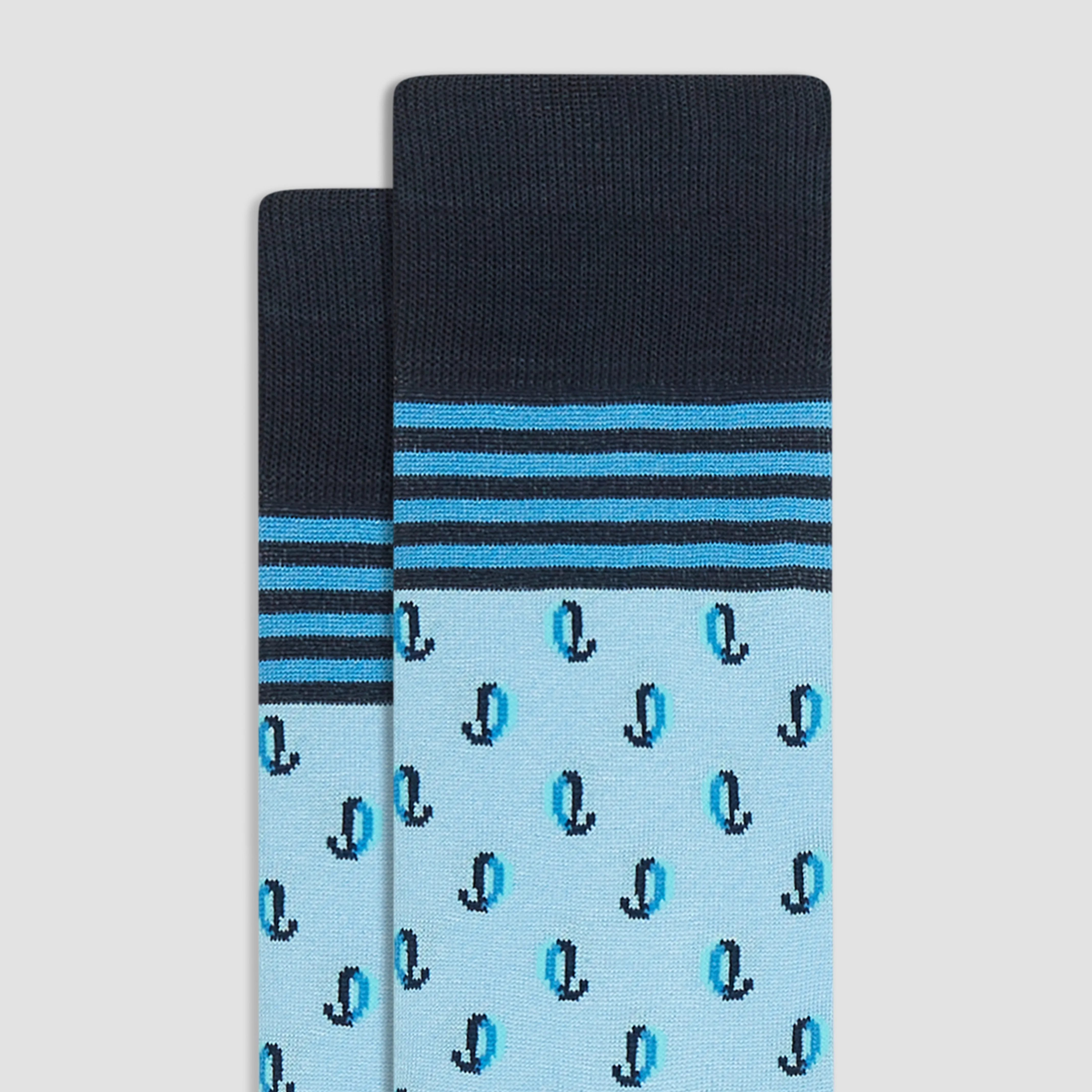 Paisley Mid-Calf Socks sold by Bugatchi product image thumbnail 2