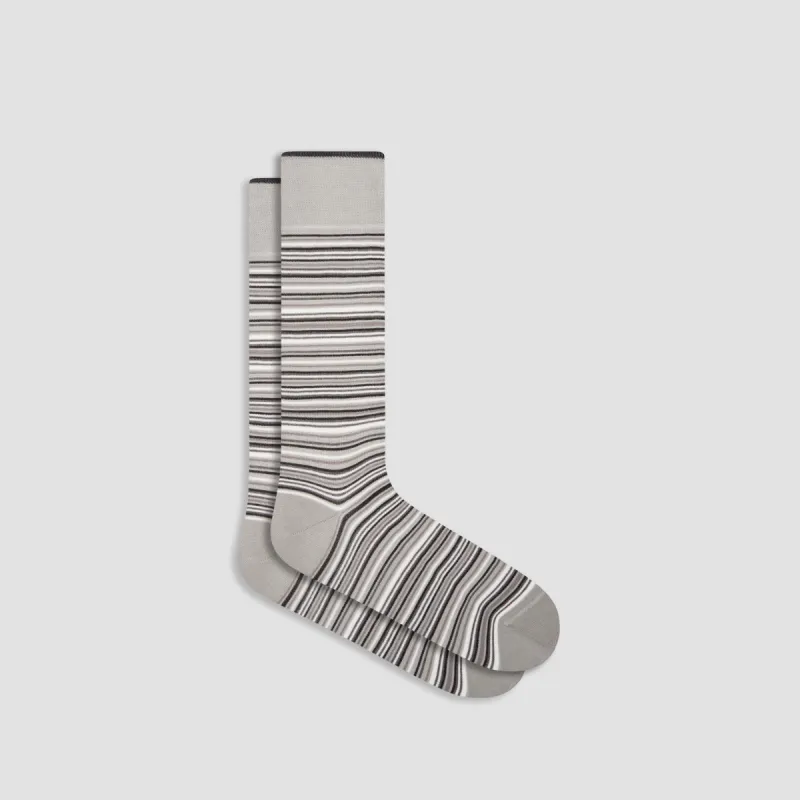 Striped Mid-Calf Socks sold by Bugatchi