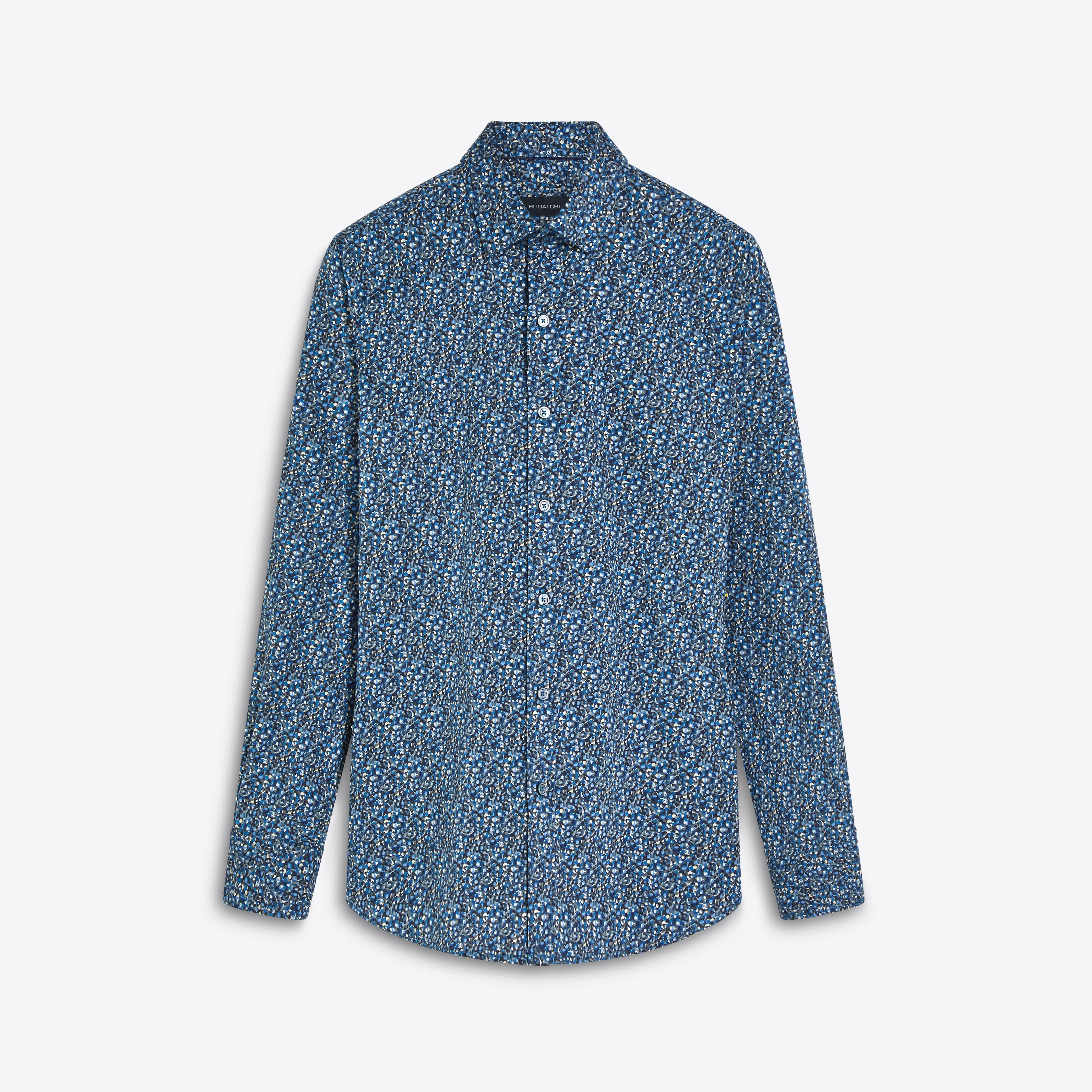 JULIAN Abstract Print Shirt sold by Bugatchi