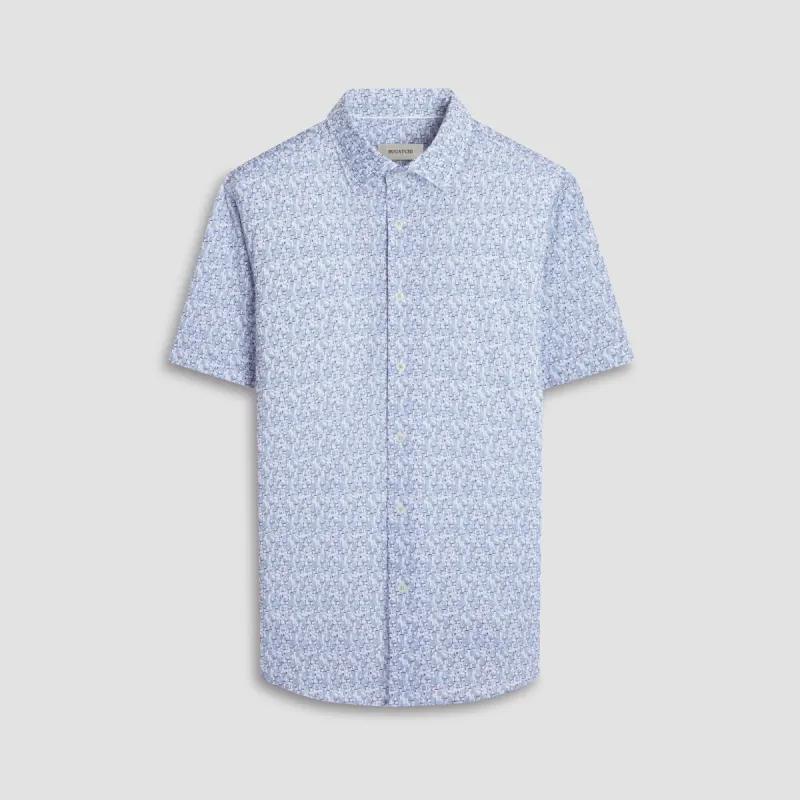 Miles Barware OoohCotton Short Sleeve Shirt sold by Bugatchi