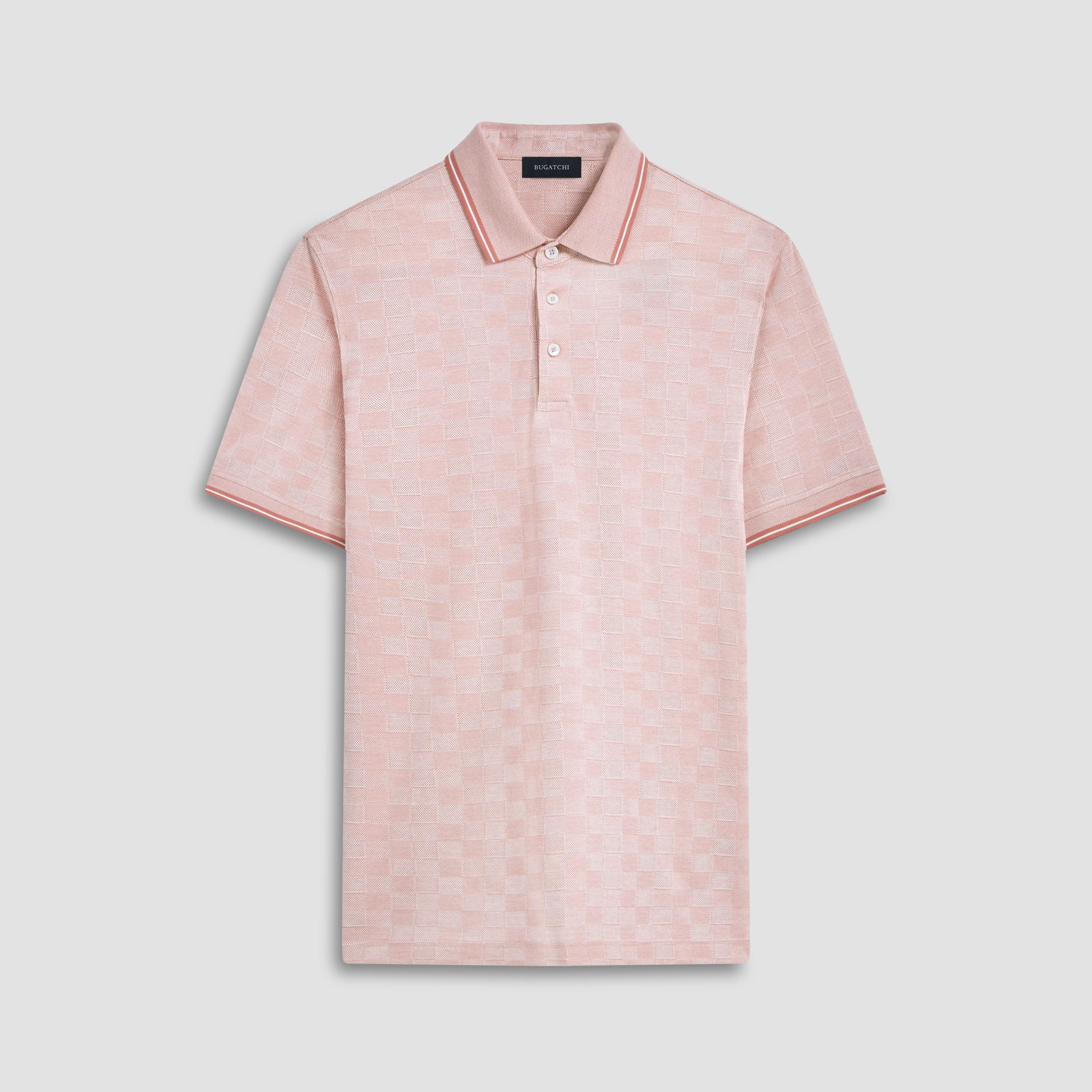 Checkerboard Polo sold by Bugatchi product image thumbnail 2