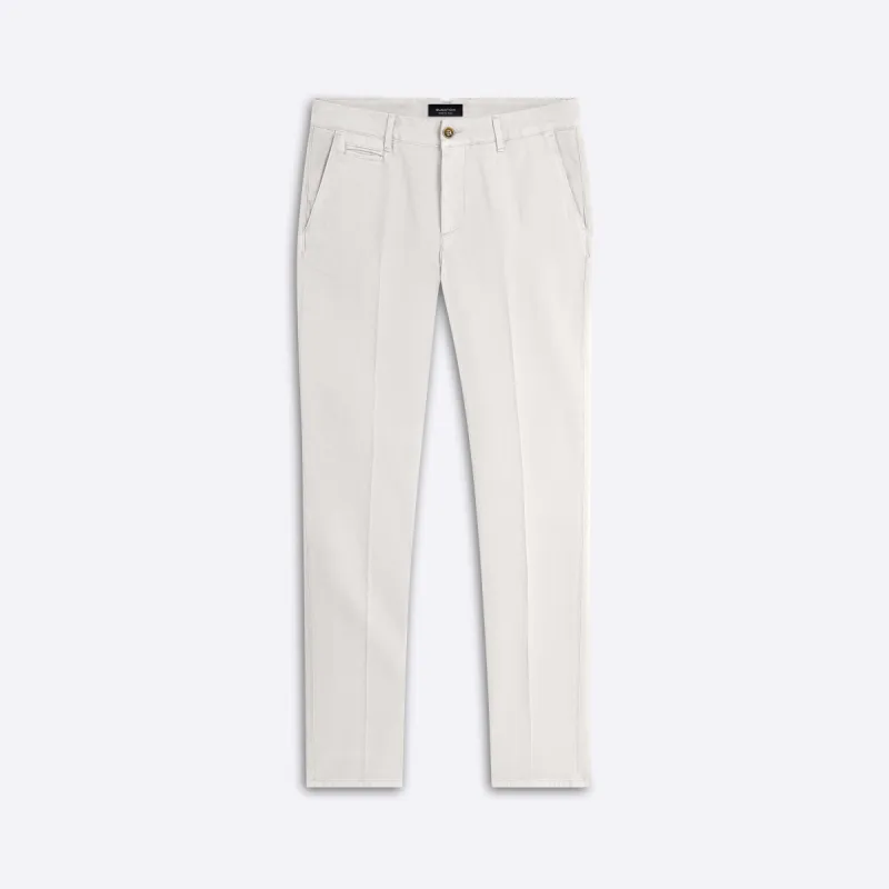 Solid Flat Front Chino Pants sold by Bugatchi