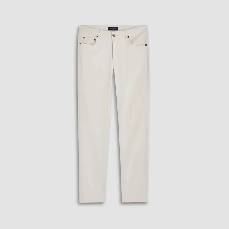 Preston Solid Five Pocket Pant sold by Bugatchi