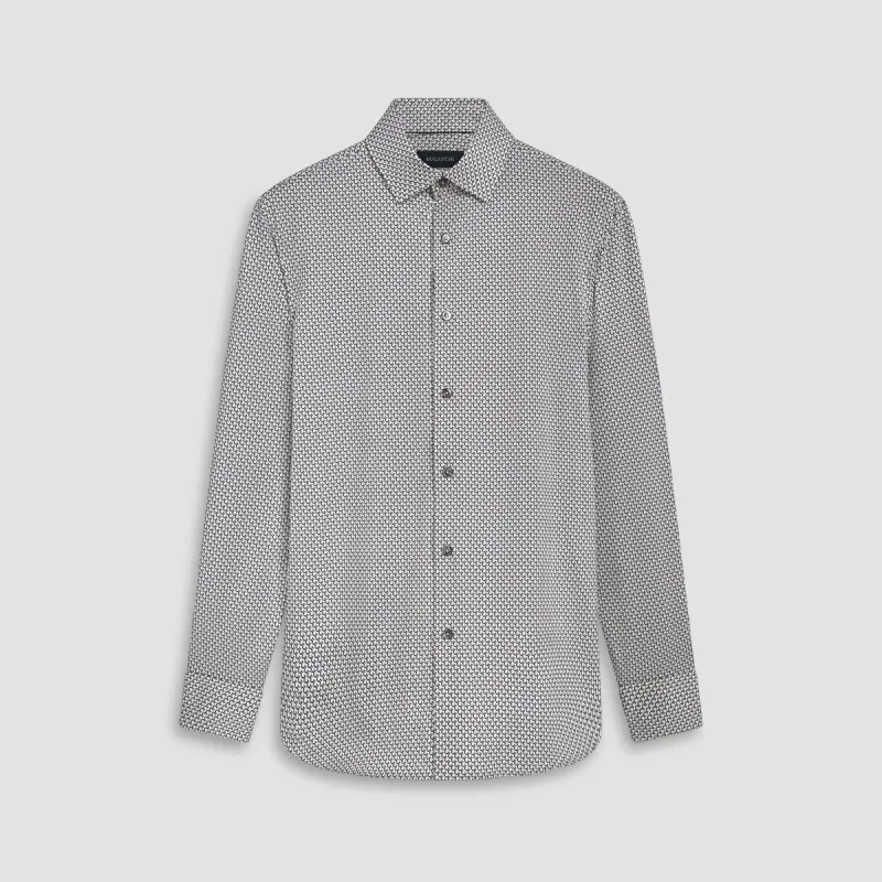 James Geometric OoohCotton Shirt sold by Bugatchi
