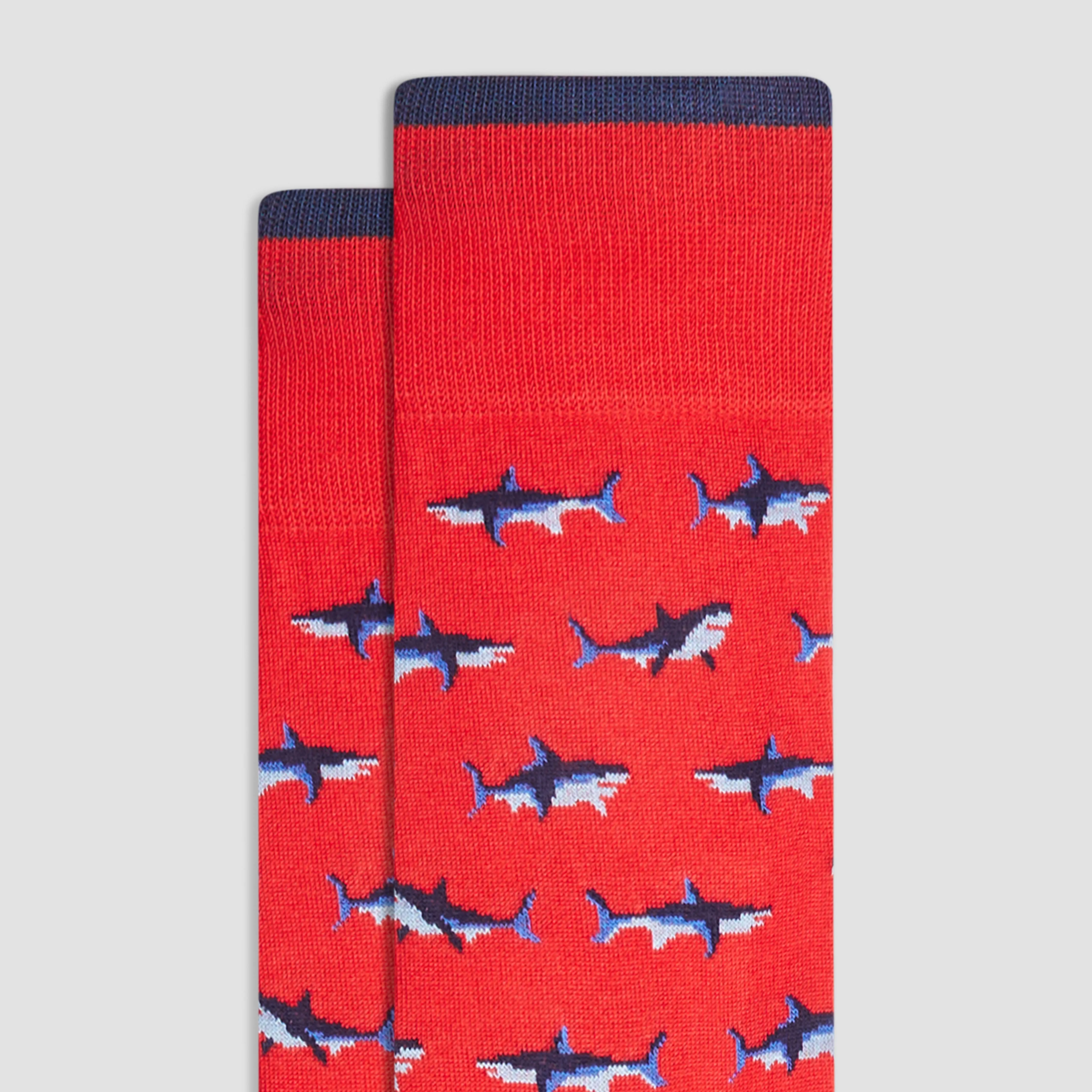Sharks Mid-Calf Socks sold by Bugatchi product image thumbnail 2