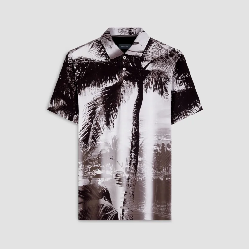 Hendrix Palm Tree Polo Shirt sold by Bugatchi