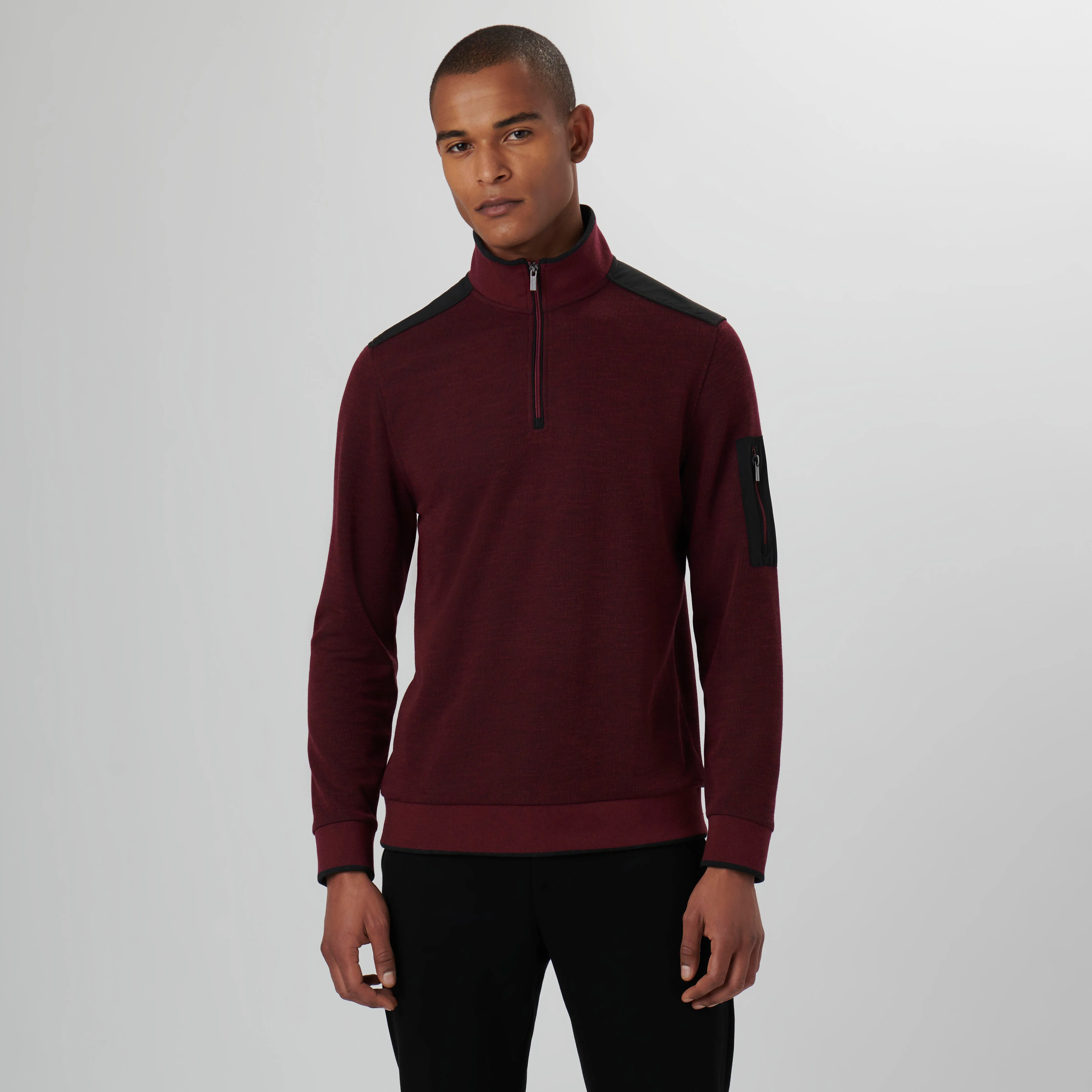 Quarter Zip Pullover sold by Bugatchi product image thumbnail 2