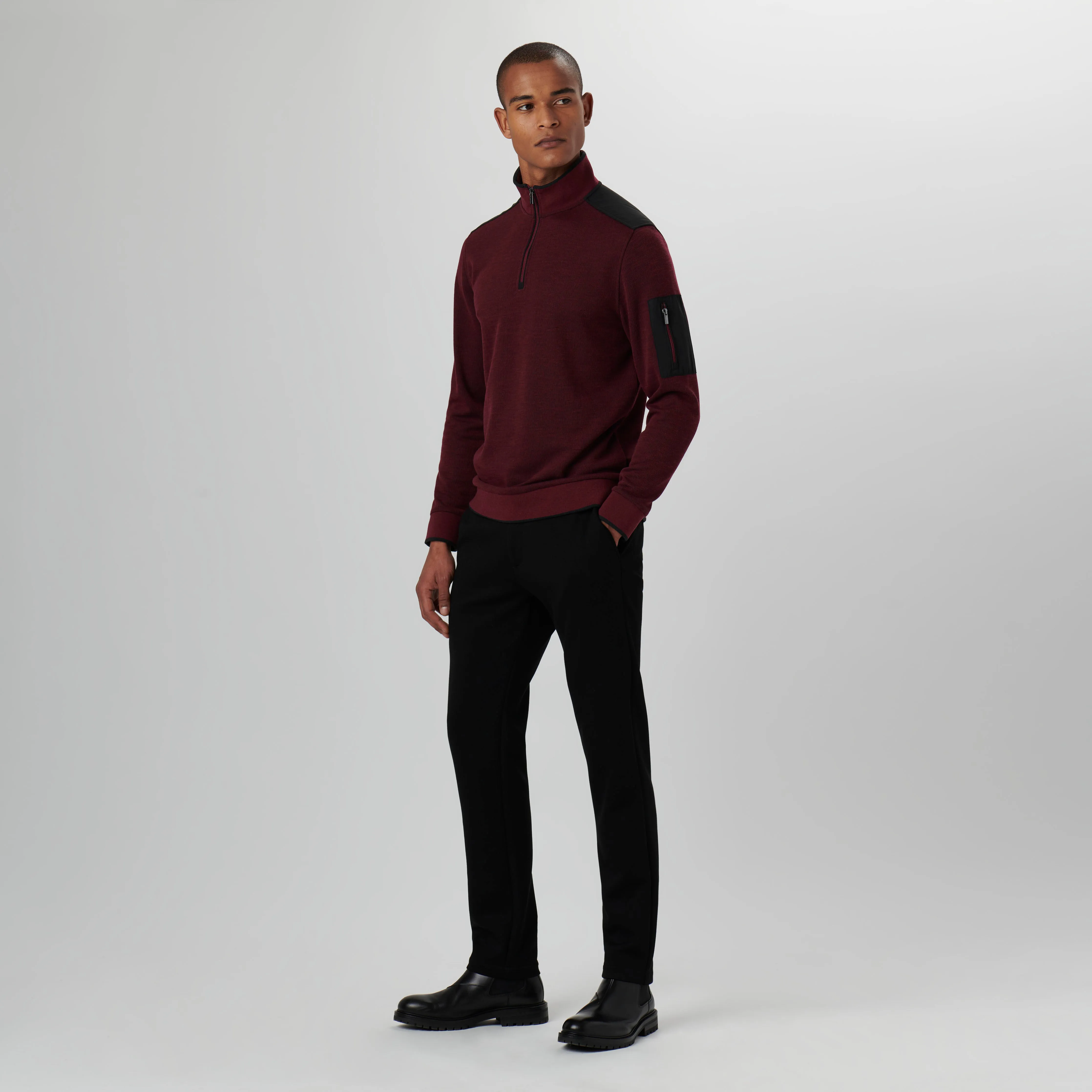Quarter Zip Pullover sold by Bugatchi product image thumbnail 5