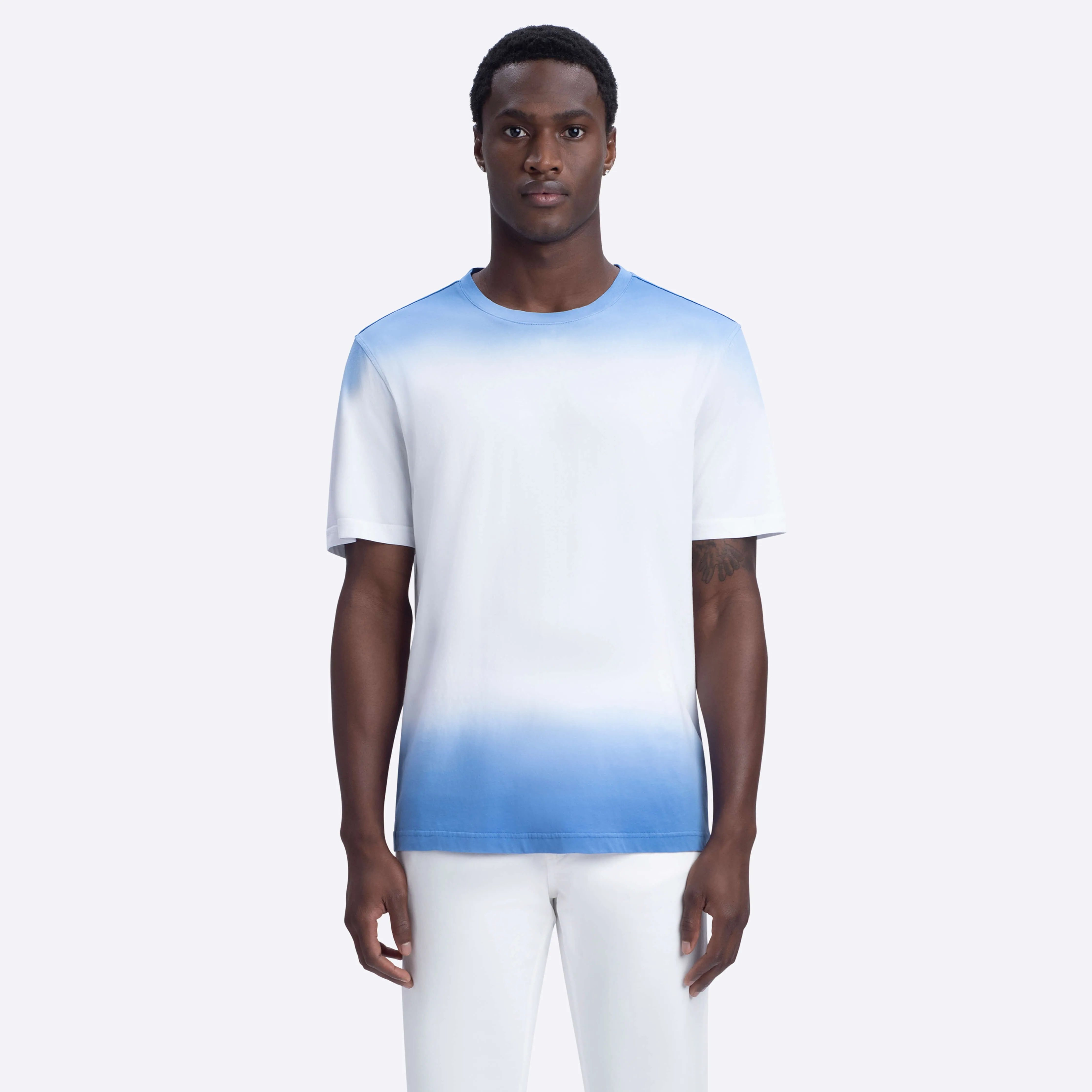 Short Sleeve Crew Neck T-Shirt sold by Bugatchi product image thumbnail 2