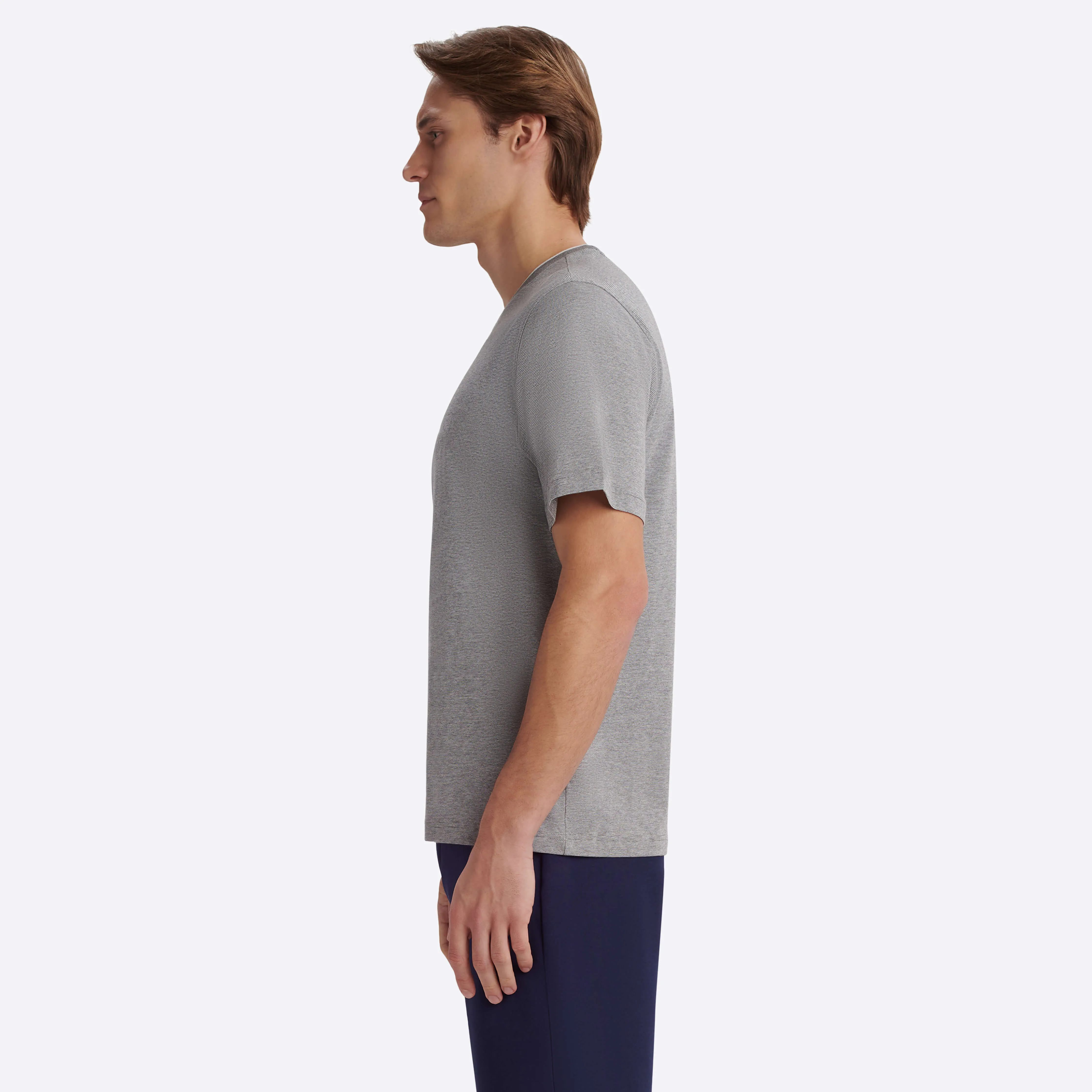 Short Sleeve Crew Neck T-Shirt sold by Bugatchi product image thumbnail 3