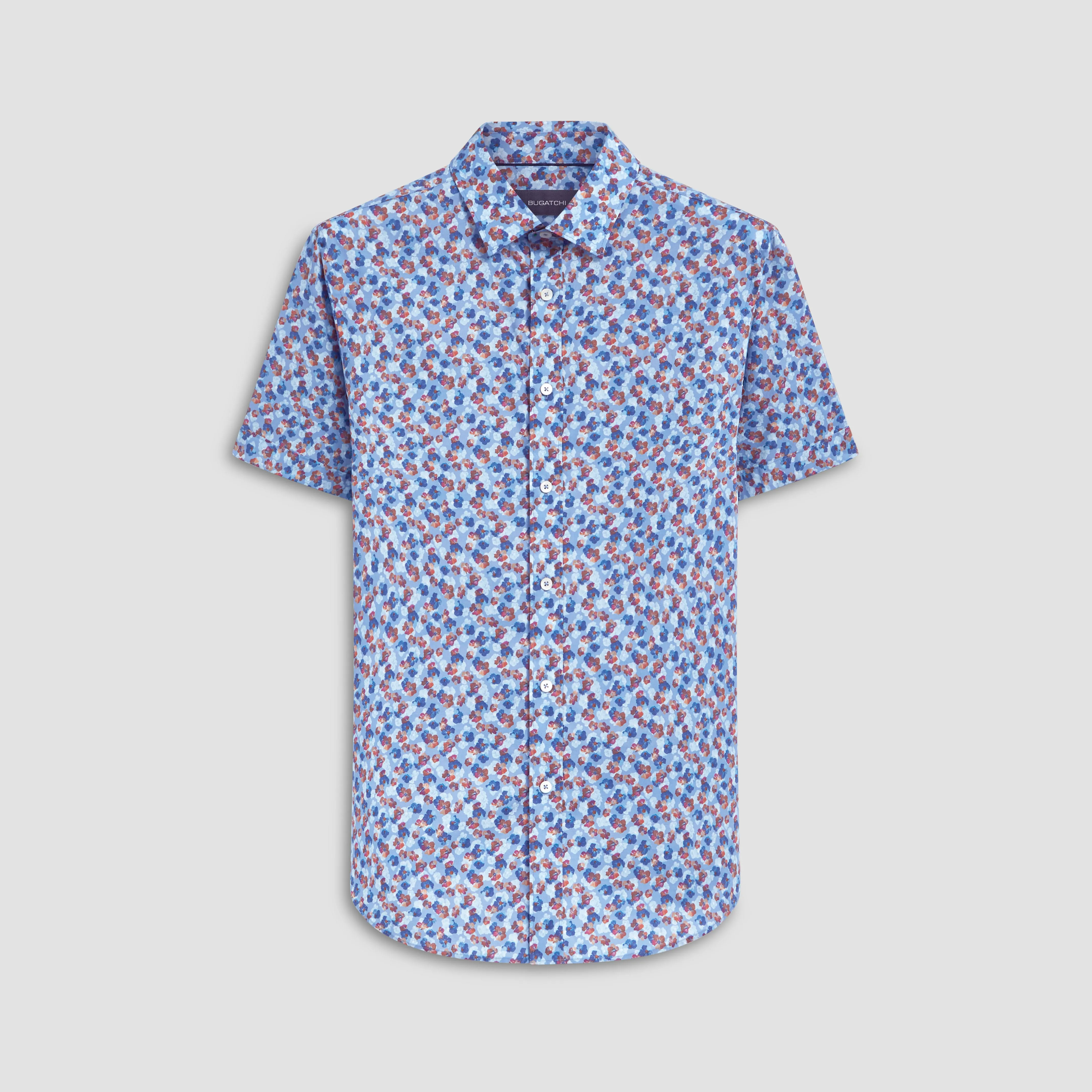 Orson Floral Print Short Sleeve Shirt sold by Bugatchi